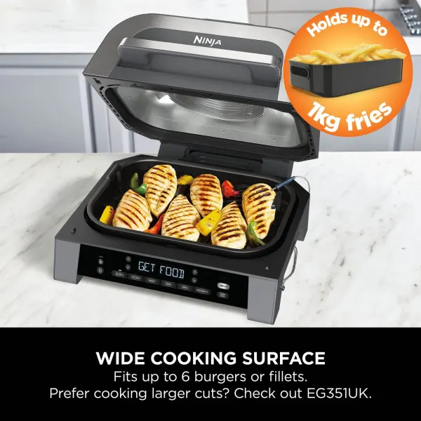 Ninja 6-in-1 MAX Grill & Air Fryer DG551UK - Image 11