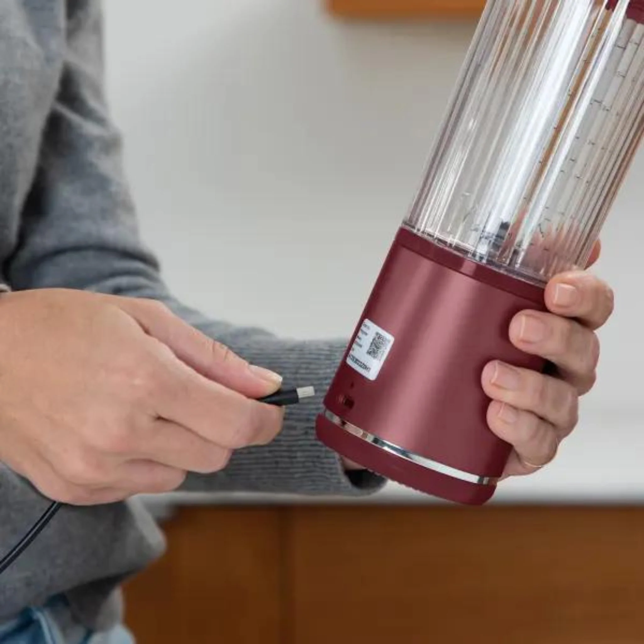 Ninja Blast Cordless Portable Blender – Cranberry BC151UKCR - Image 7