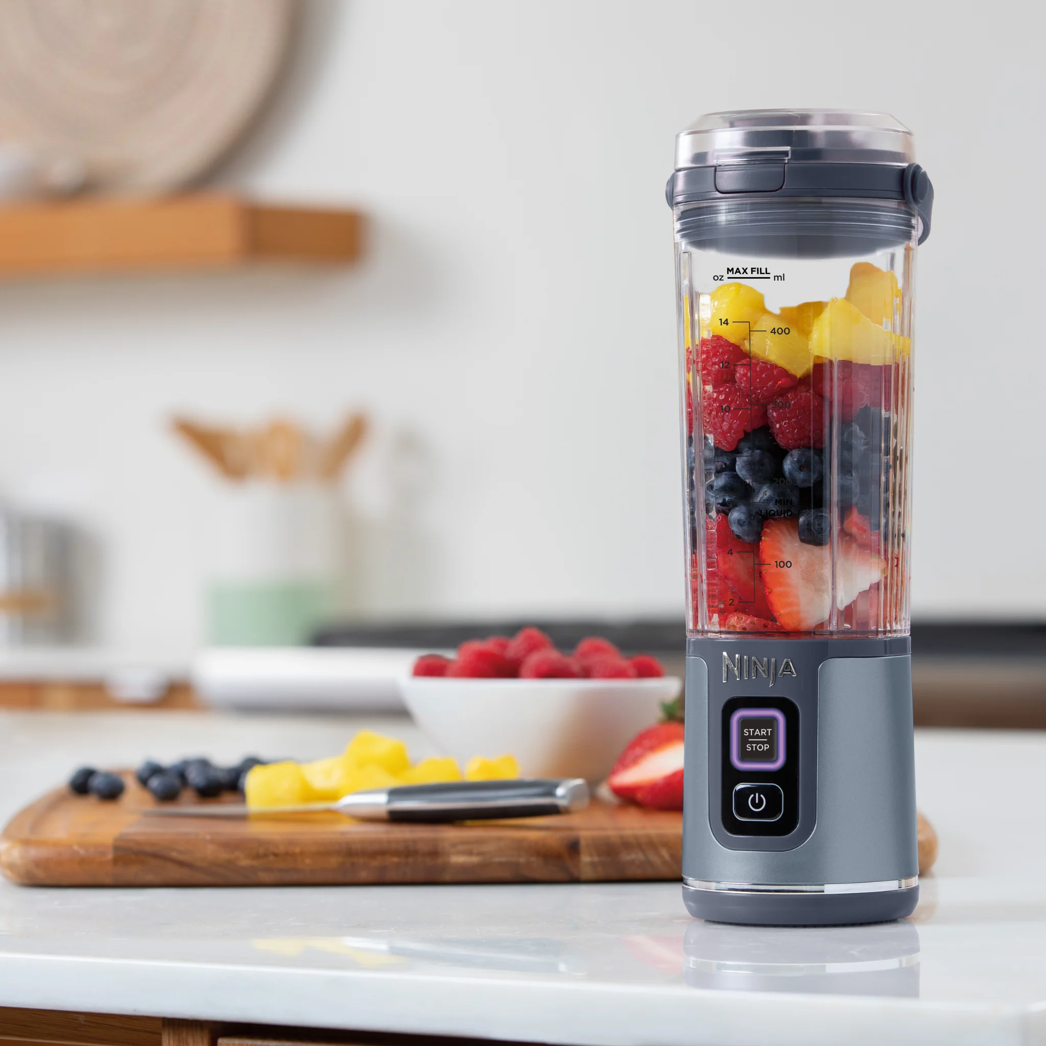 Ninja Blast Cordless Portable Blender – Denim Blue BC151UKNV - Image 11