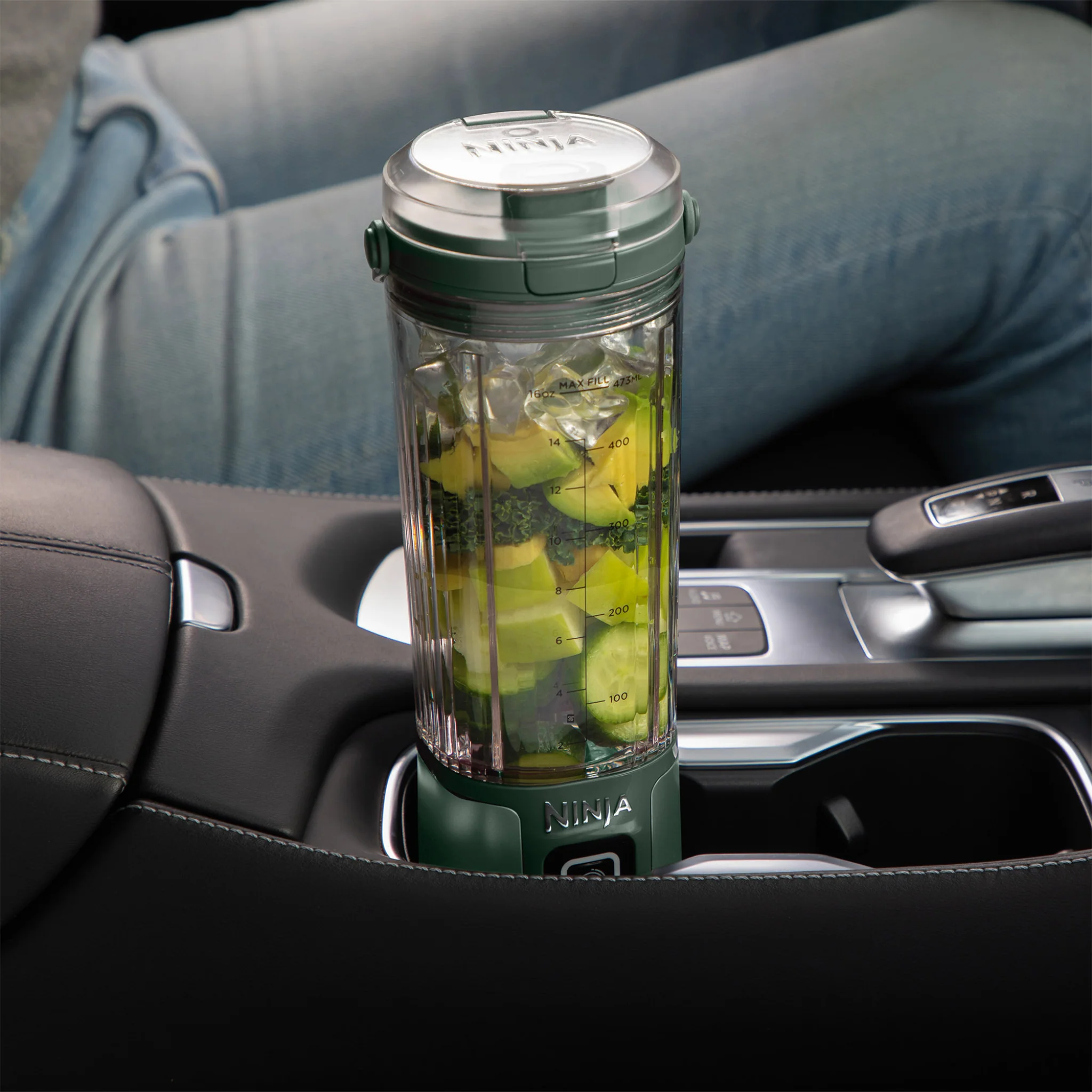 Ninja Blast Cordless Portable Blender – Forest Green [BC151UKEM] - Image 6
