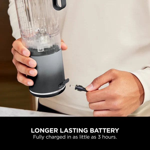 Ninja Blast Max Portable Blender - Cool Grey BC251UKGY - Image 11