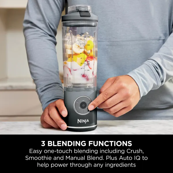 Ninja Blast Max Portable Blender - Cool Grey BC251UKGY - Image 3