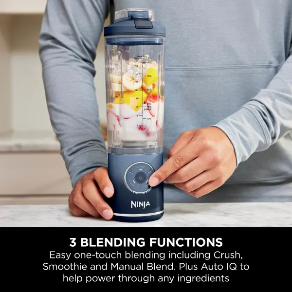 Ninja Blast Max Portable Blender - Navy BC251UKNV - Image 3
