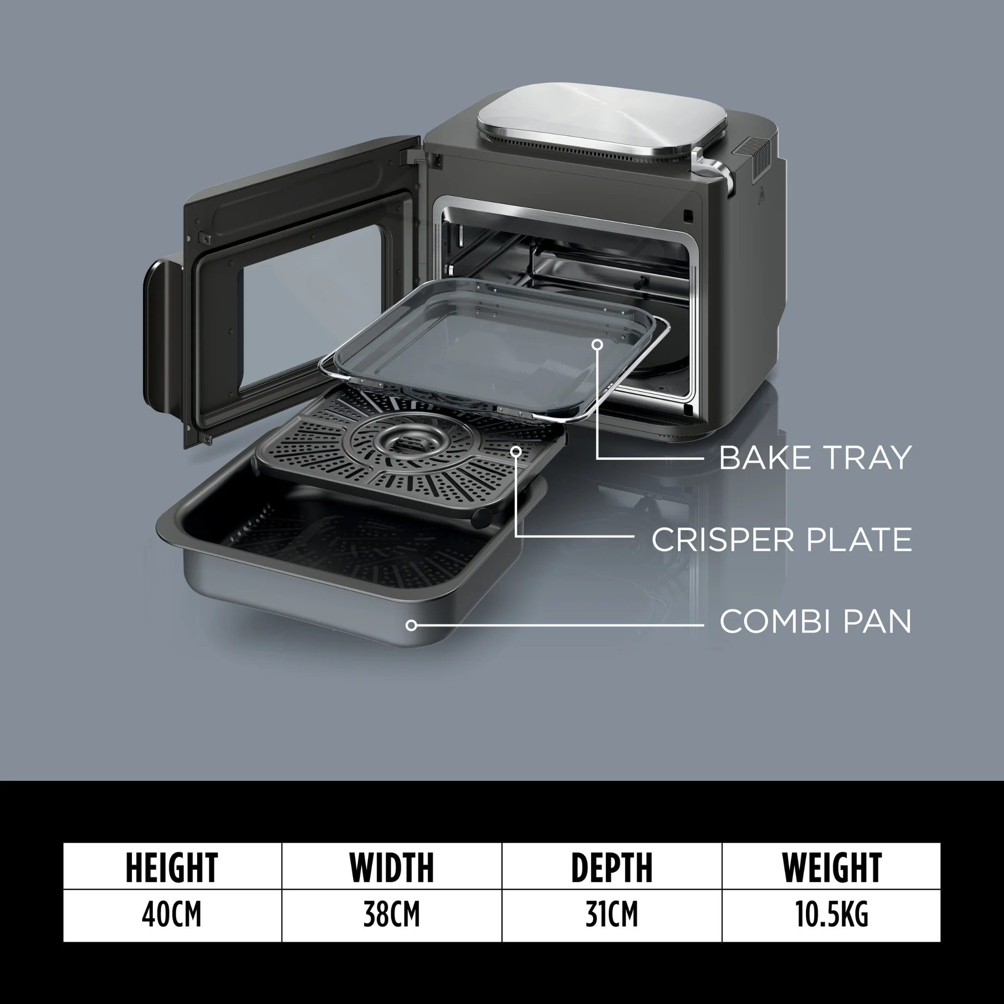 Ninja Combi 12-in-1 Multi-Cooker, Oven & Air Fryer SFP700UK - Image 5