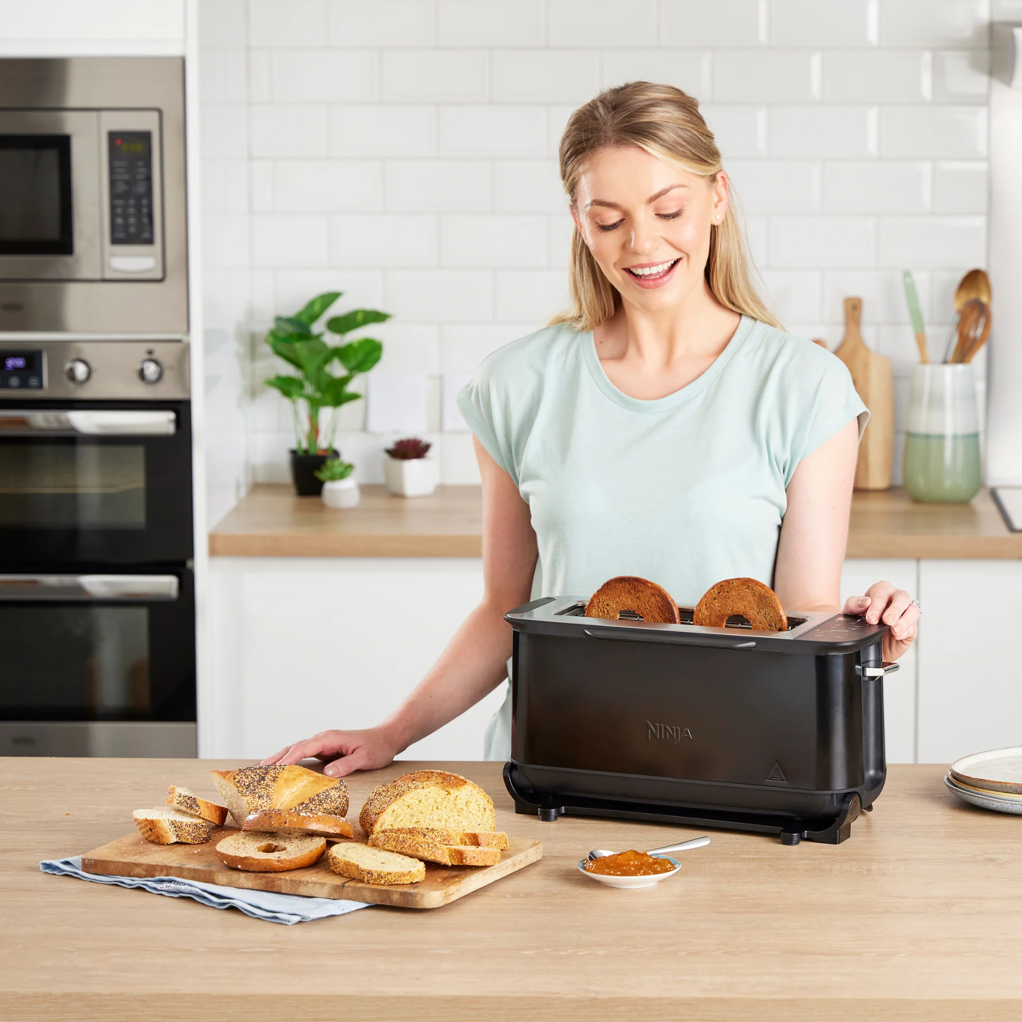 Ninja Foodi 3-in-1 Toaster, Grill & Panini Press [Black] ST200UK - Image 5