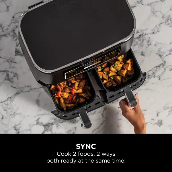 Ninja Foodi 4-in-1 Dual Zone Air Fryer 7.6L AF200UK - Image 11