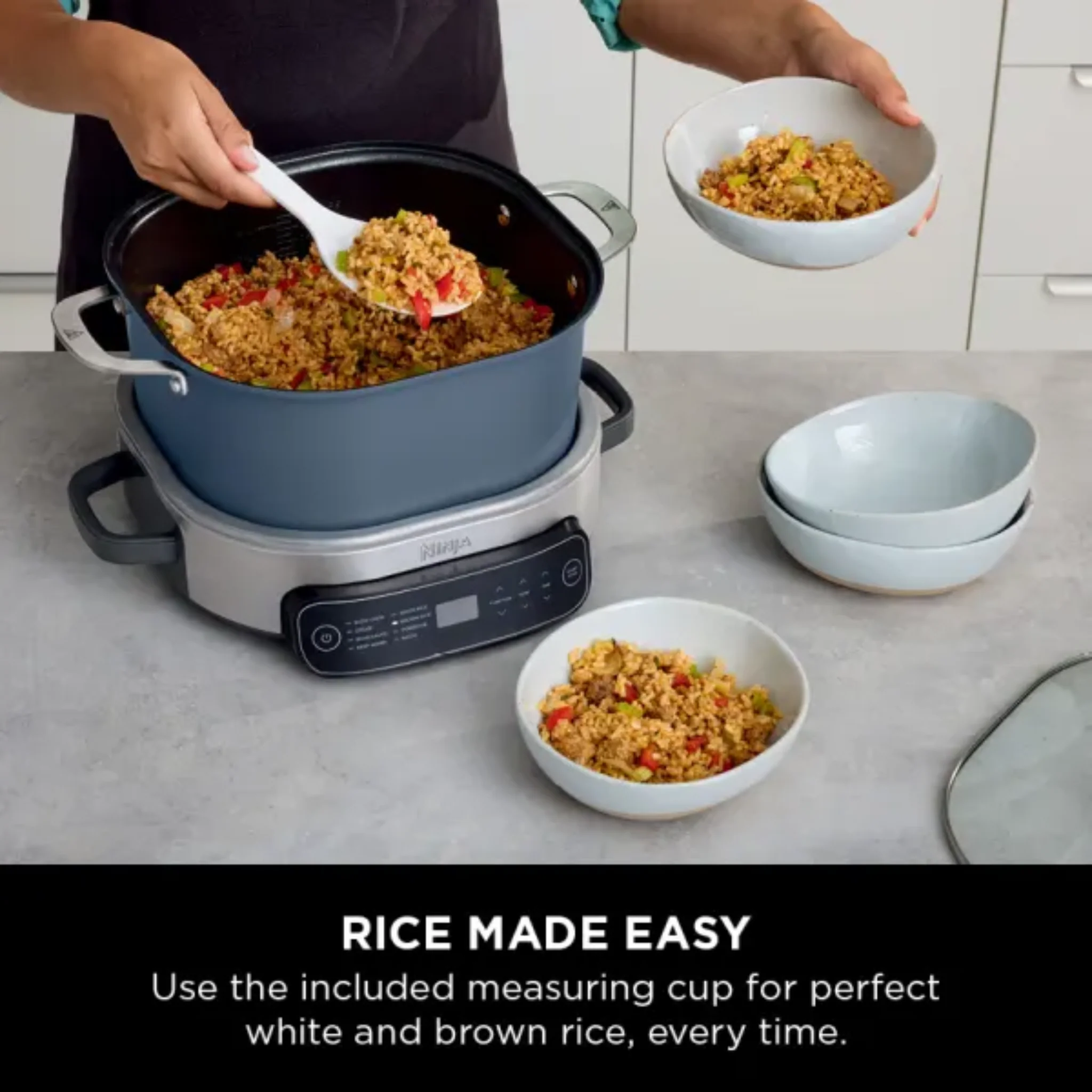 Ninja Foodi 8-Mode 6L PossibleCooker Rice & Slow Cooker MC1101UK - Image 5