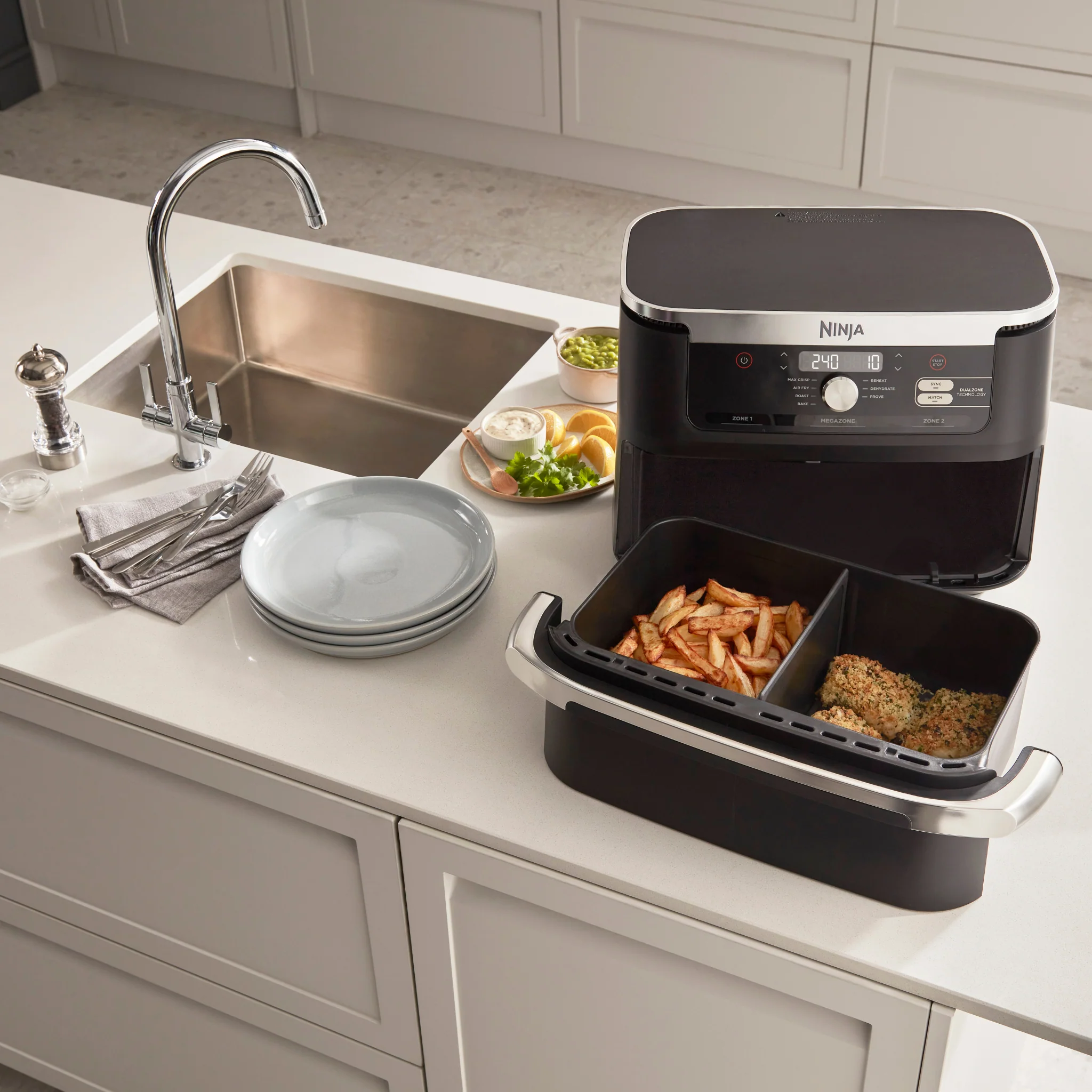 Ninja Foodi FlexDrawer Dual Air Fryer 10.4L AF500UK - Image 11
