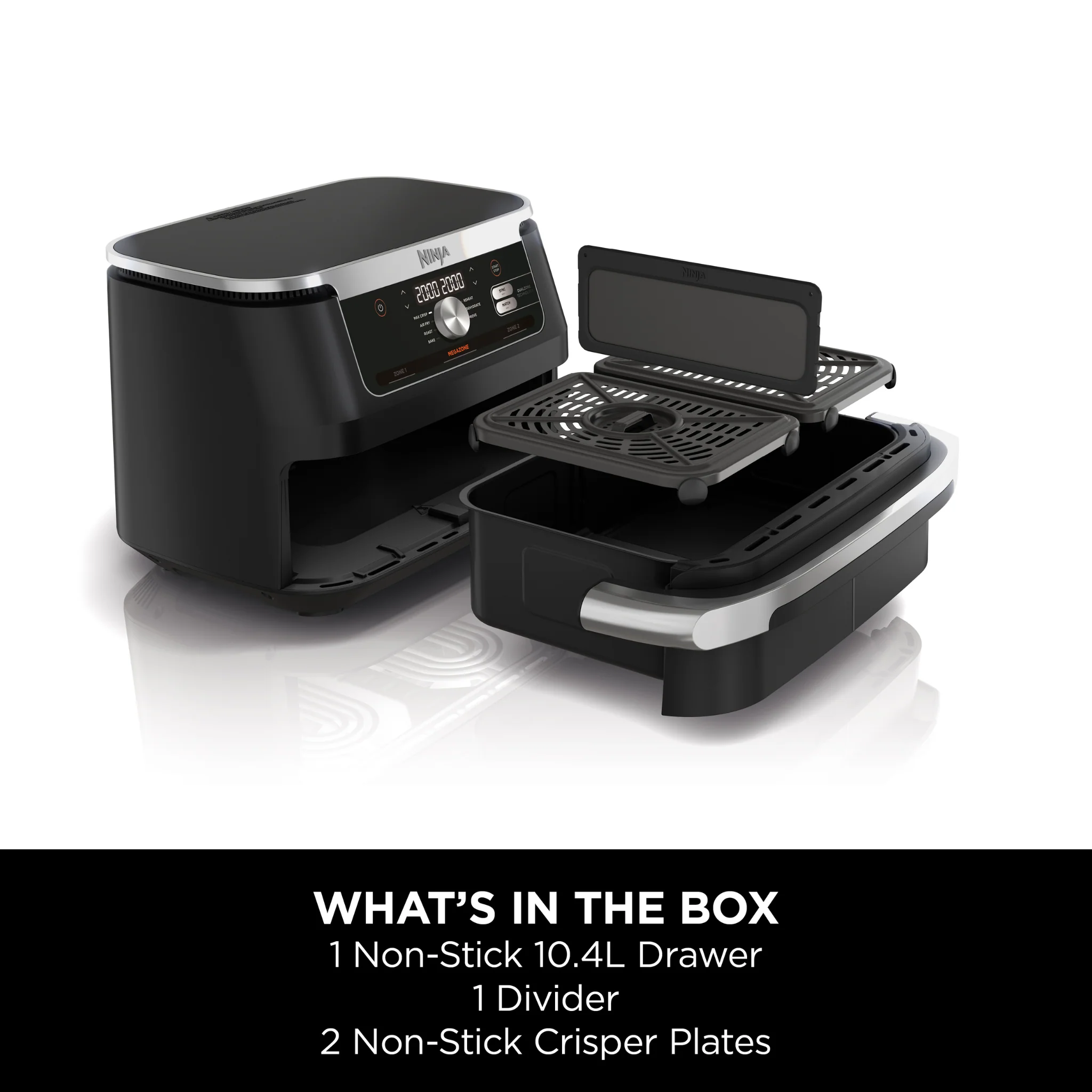 Ninja Foodi FlexDrawer Dual Air Fryer 10.4L AF500UK - Image 3
