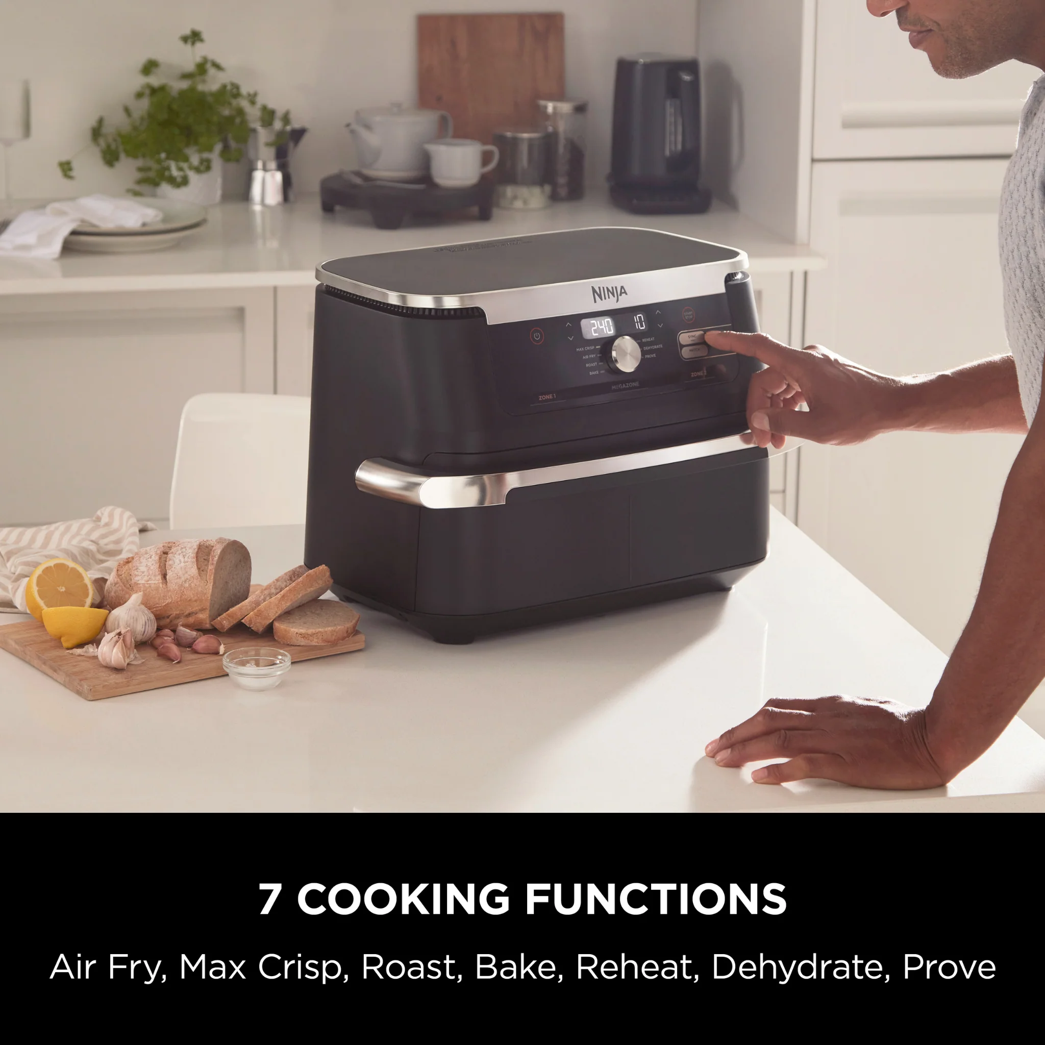 Ninja Foodi FlexDrawer Dual Air Fryer 10.4L AF500UK - Image 5