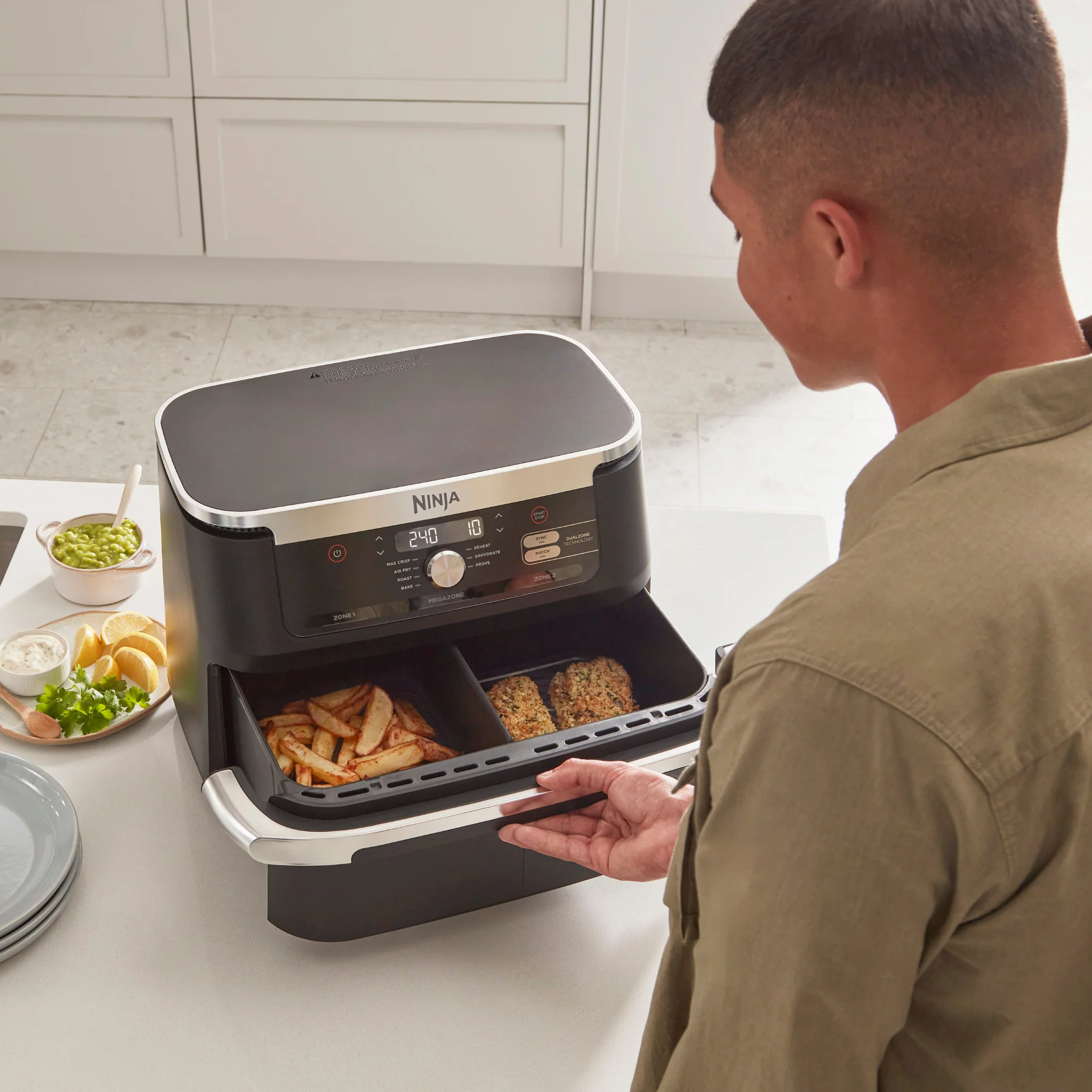 Ninja Foodi FlexDrawer Dual Air Fryer 10.4L AF500UK - Image 6