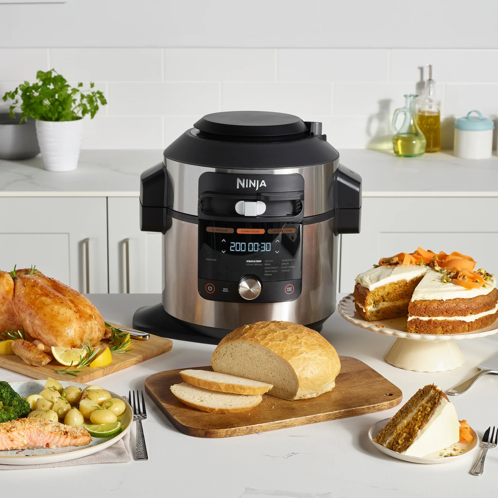 Ninja Foodi MAX 15-in-1 SmartLid Multi-Cooker with Smart Cook System 7.5L OL750UK - Image 6