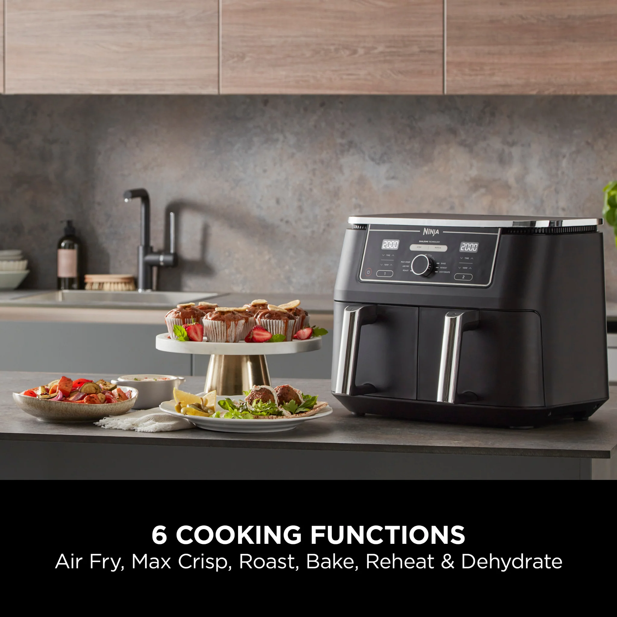 Ninja Foodi MAX Dual Zone Air Fryer AF400UK - Image 10