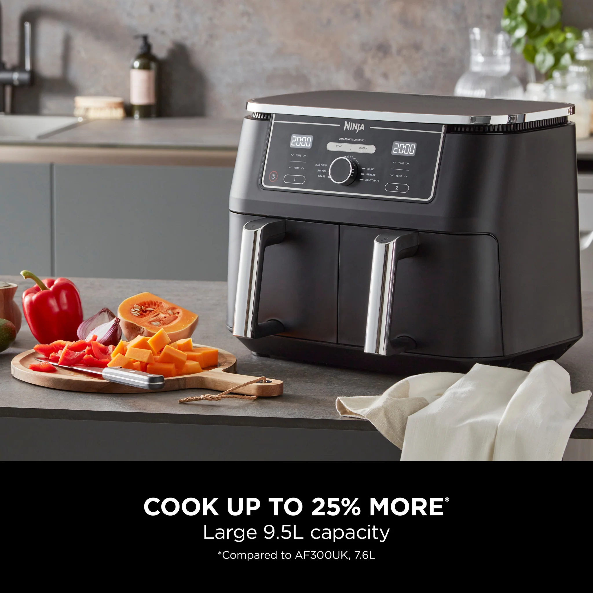 Ninja Foodi MAX Dual Zone Air Fryer AF400UK - Image 5