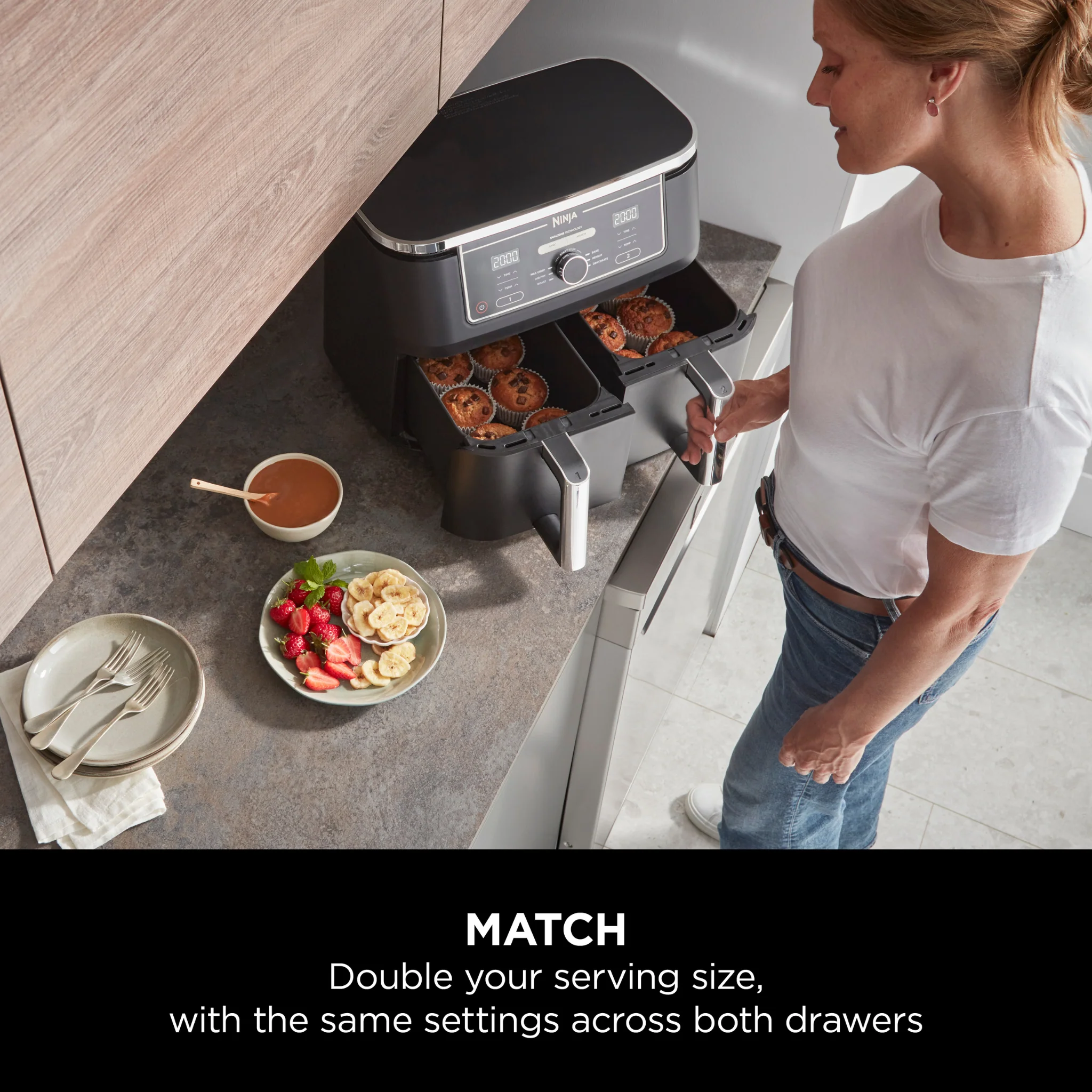 Ninja Foodi MAX Dual Zone Air Fryer AF400UK - Image 8
