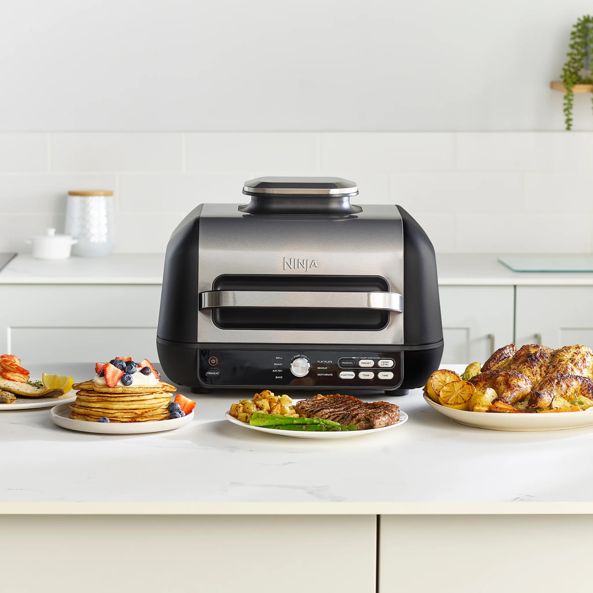Ninja Foodi MAX Pro Health Grill, Flat Plate & Air Fryer AG651UK - Image 3