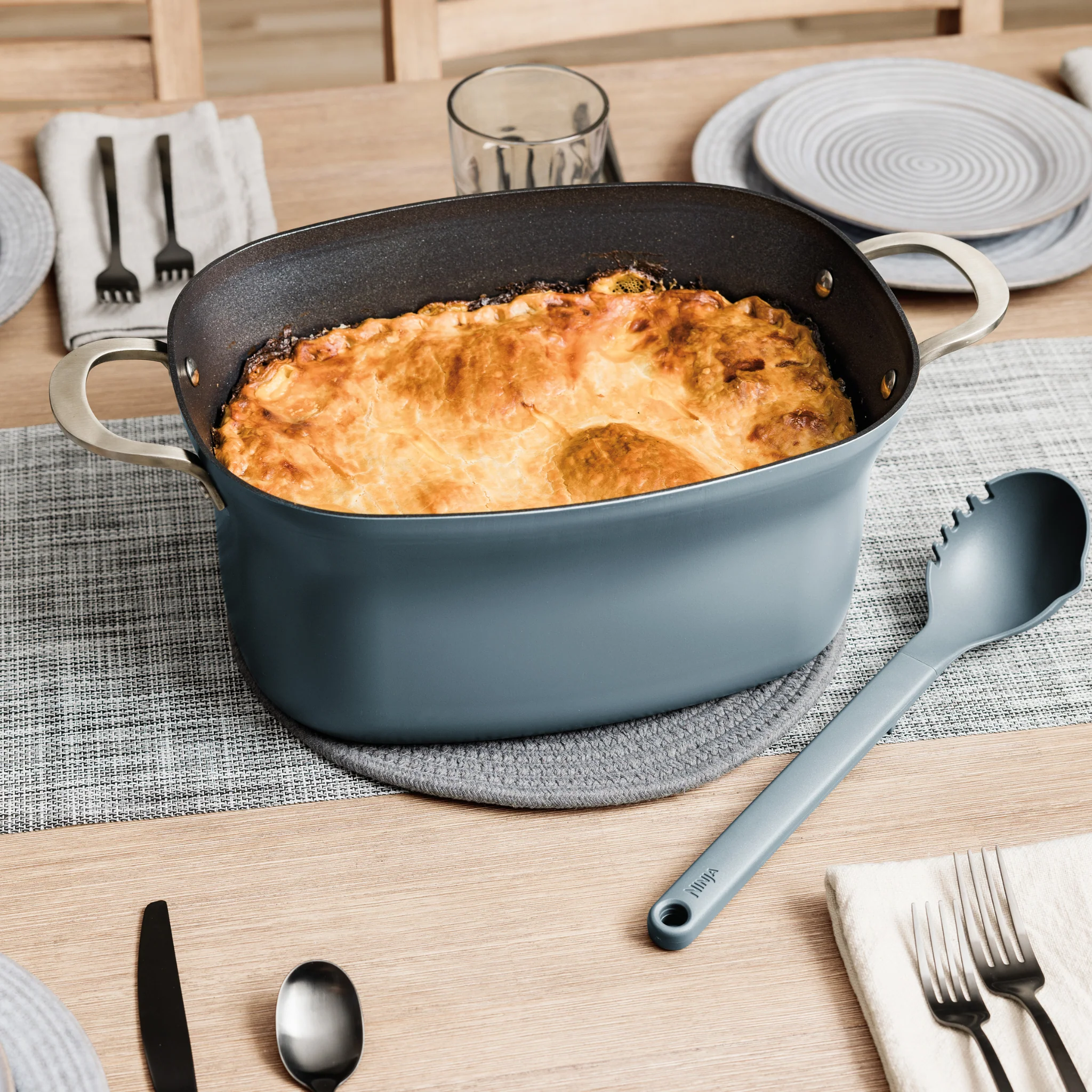 Ninja Foodi 8-in-1 PossibleCooker Slow Cooker & Multi-Cooker Sea Salt Grey [MC1001UK] - Image 6
