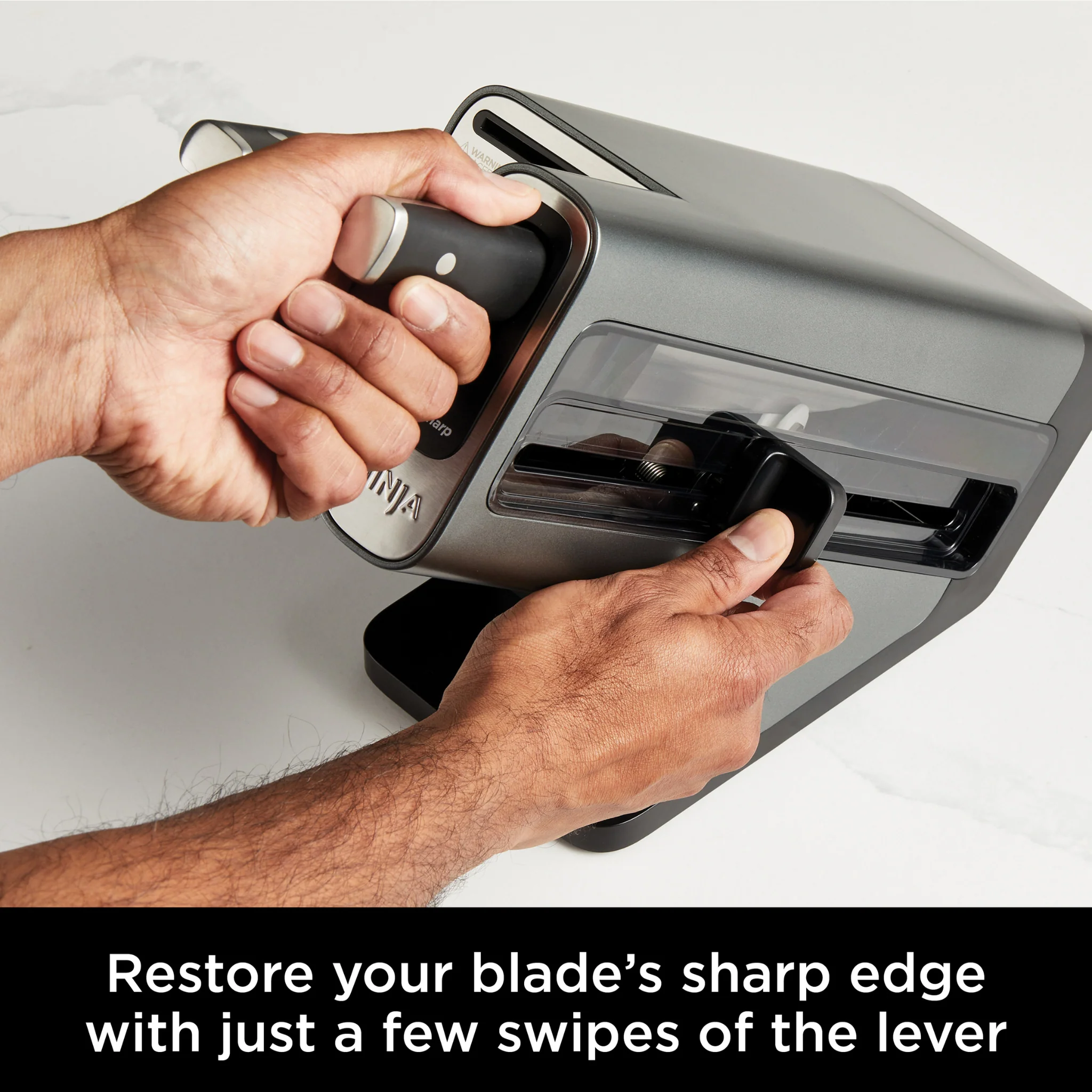 Ninja Foodi StaySharp Knife Block with Integrated Sharpener – 5-Piece Set [K32005UK] - Image 8