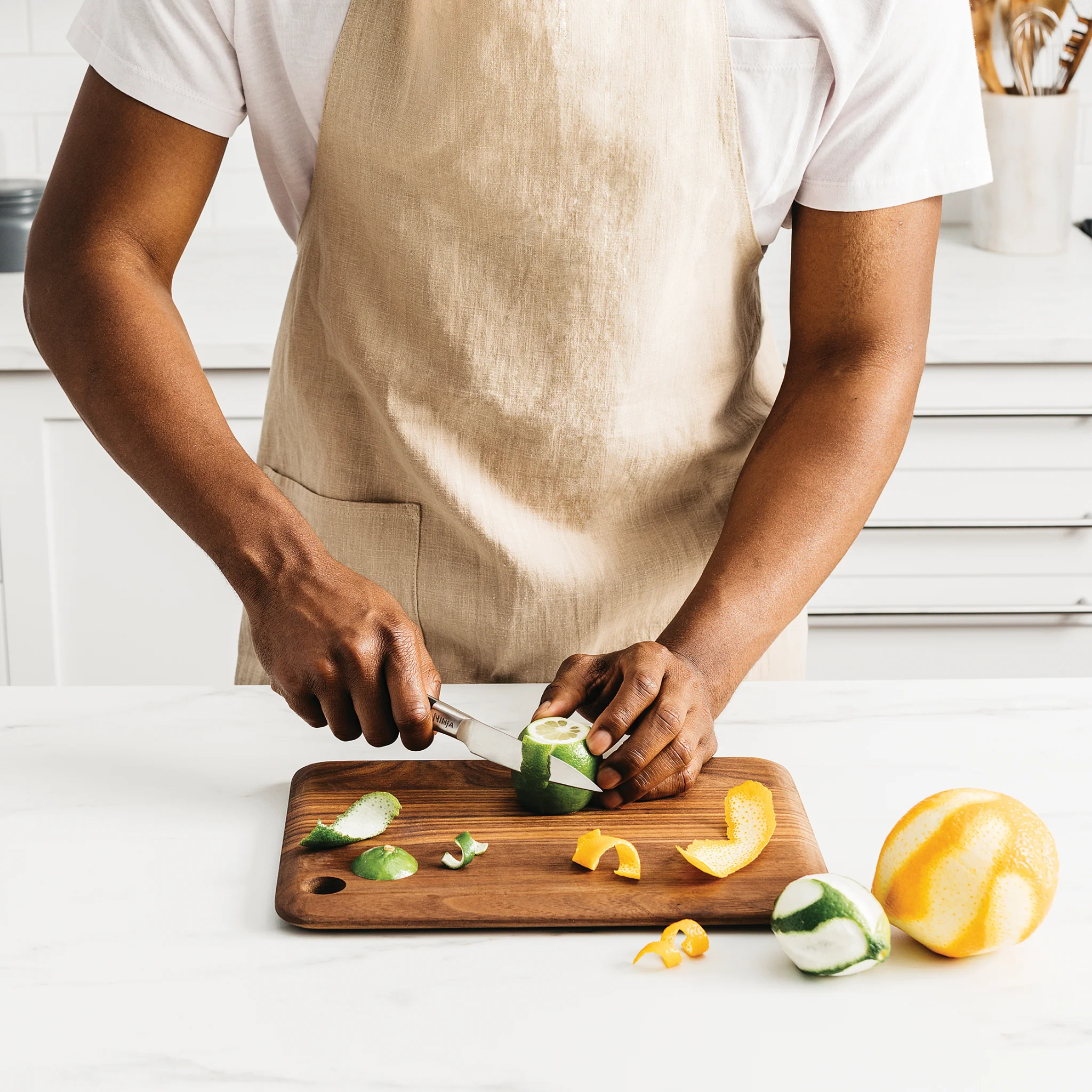 Ninja Foodi StaySharp Knife Block with Integrated Sharpener – 5-Piece Set [K32005UK] - Image 9