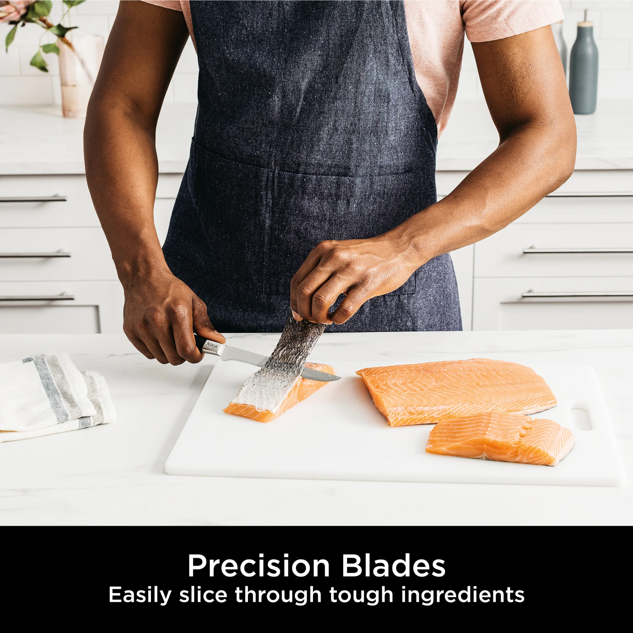 Ninja Foodi StaySharp Knife Block with Integrated Sharpener 6-Piece Set K32006UK - Image 6