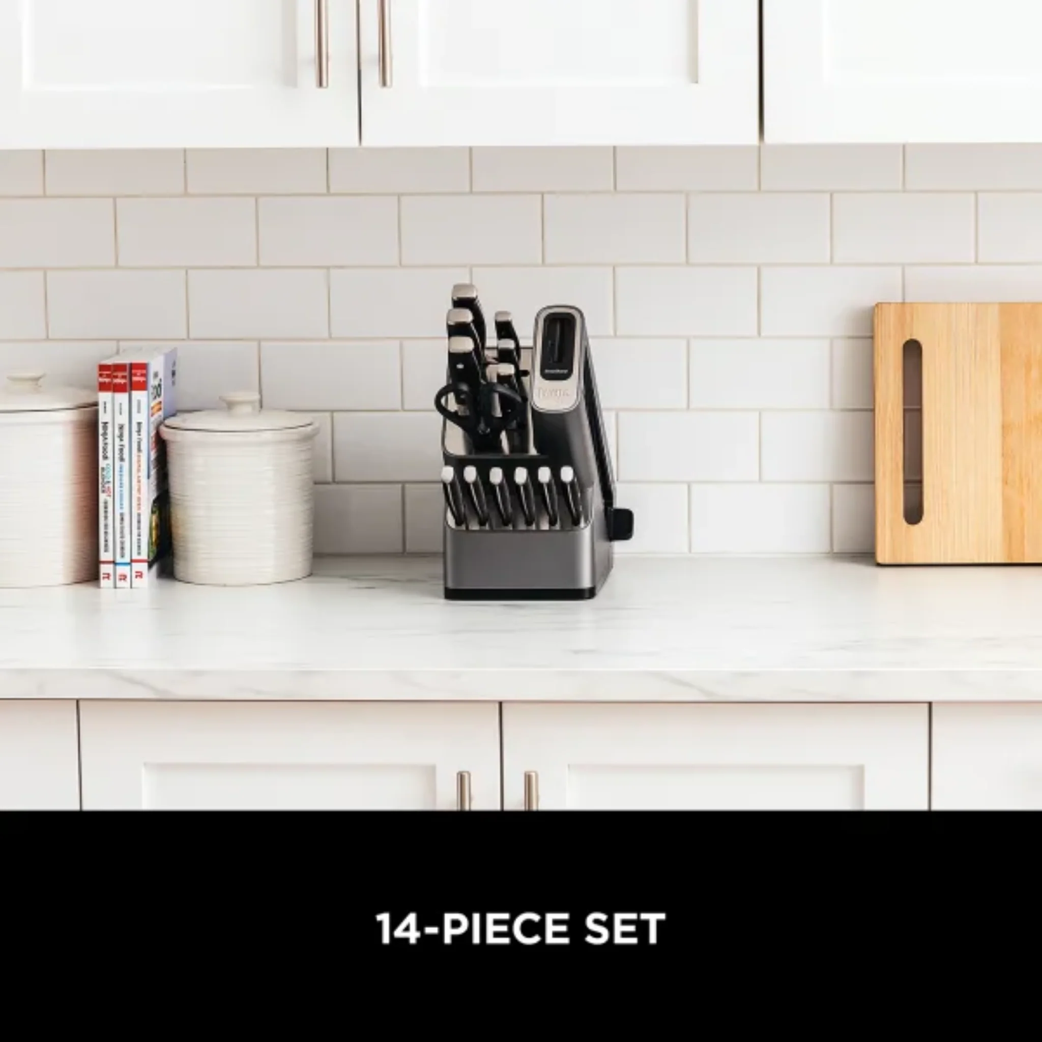 Ninja Foodi StaySharp Knife Block with Integrated Sharpener – Deluxe 14-Piece Set K32014EUUK - Image 10