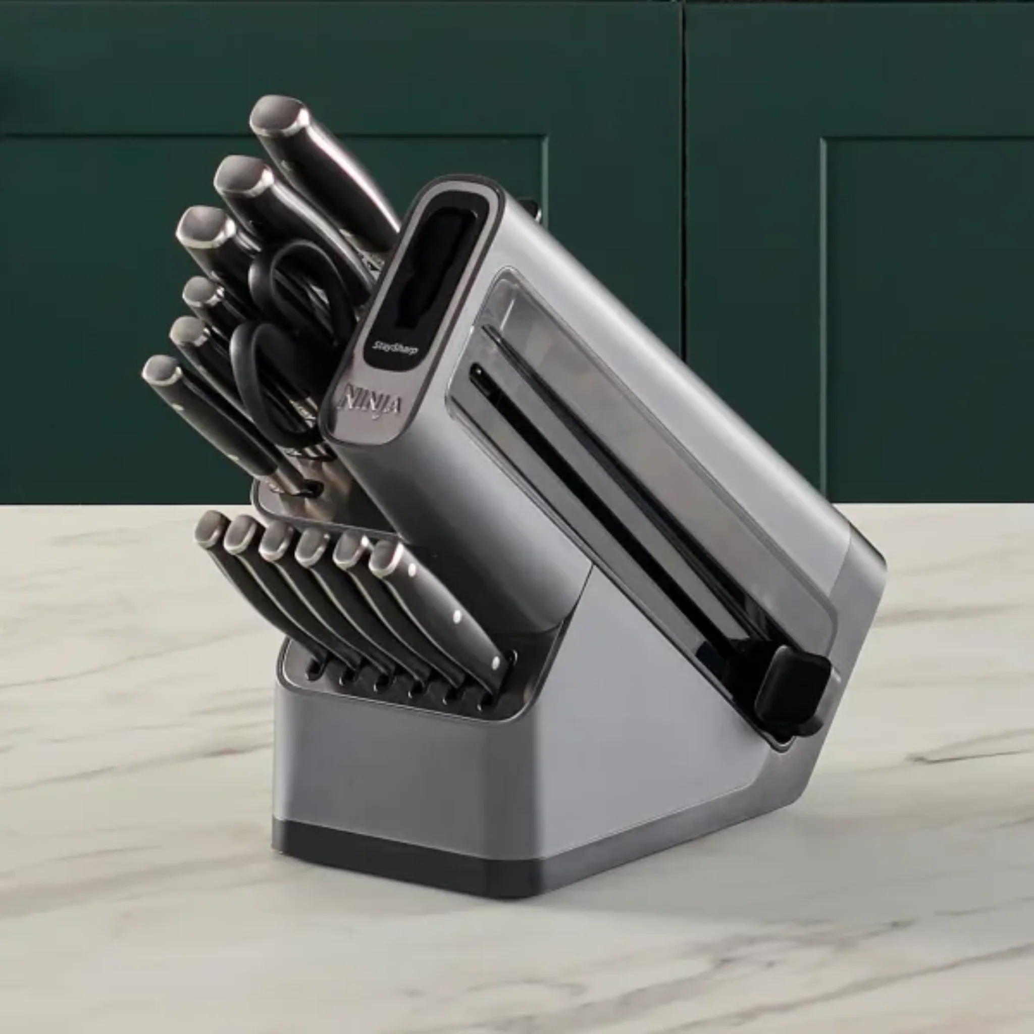 Ninja Foodi StaySharp Knife Block with Integrated Sharpener – Deluxe 14-Piece Set K32014EUUK - Image 4