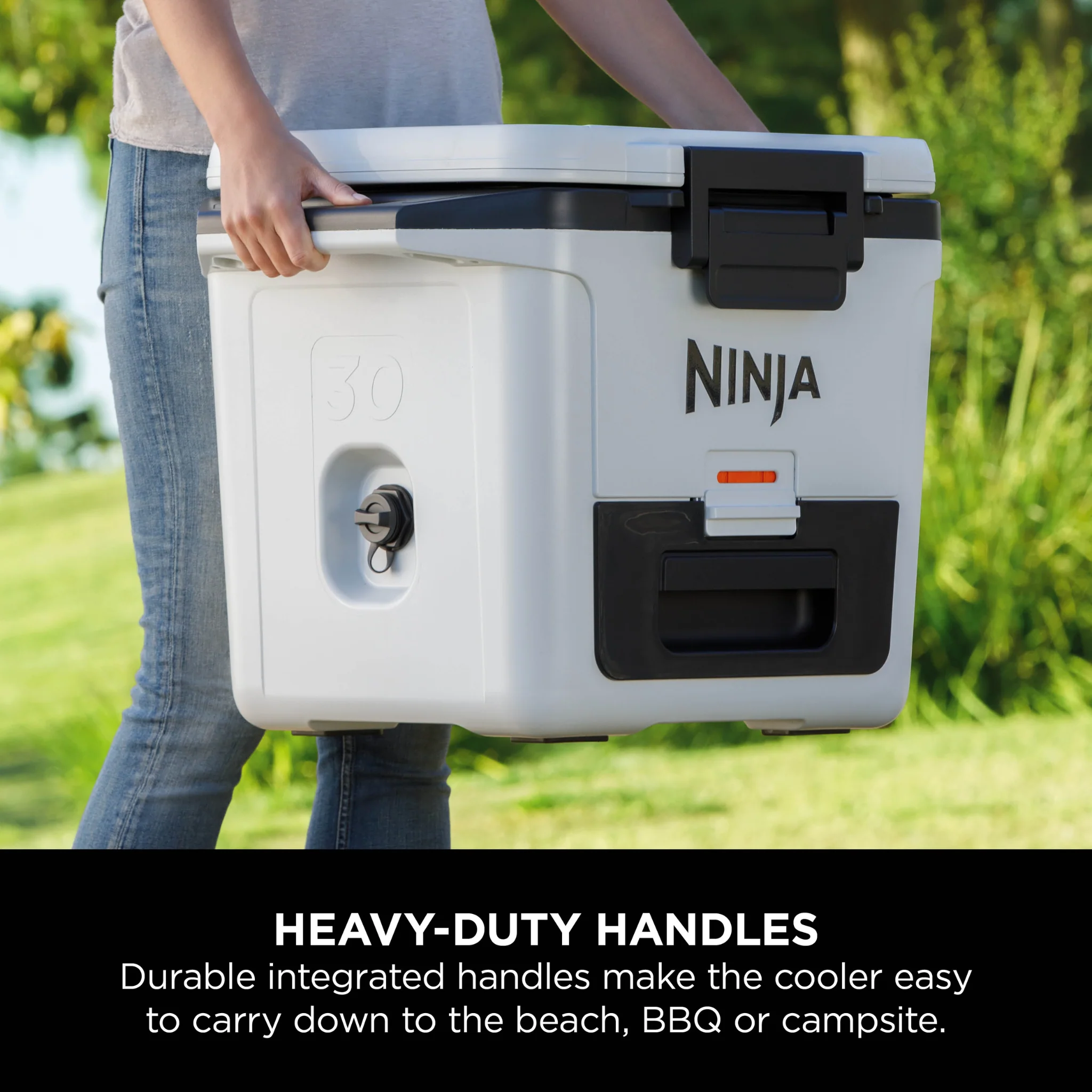 Ninja FrostVault 30QT/28L Hard Cooler - Cloud White FB131UKWH - Image 5