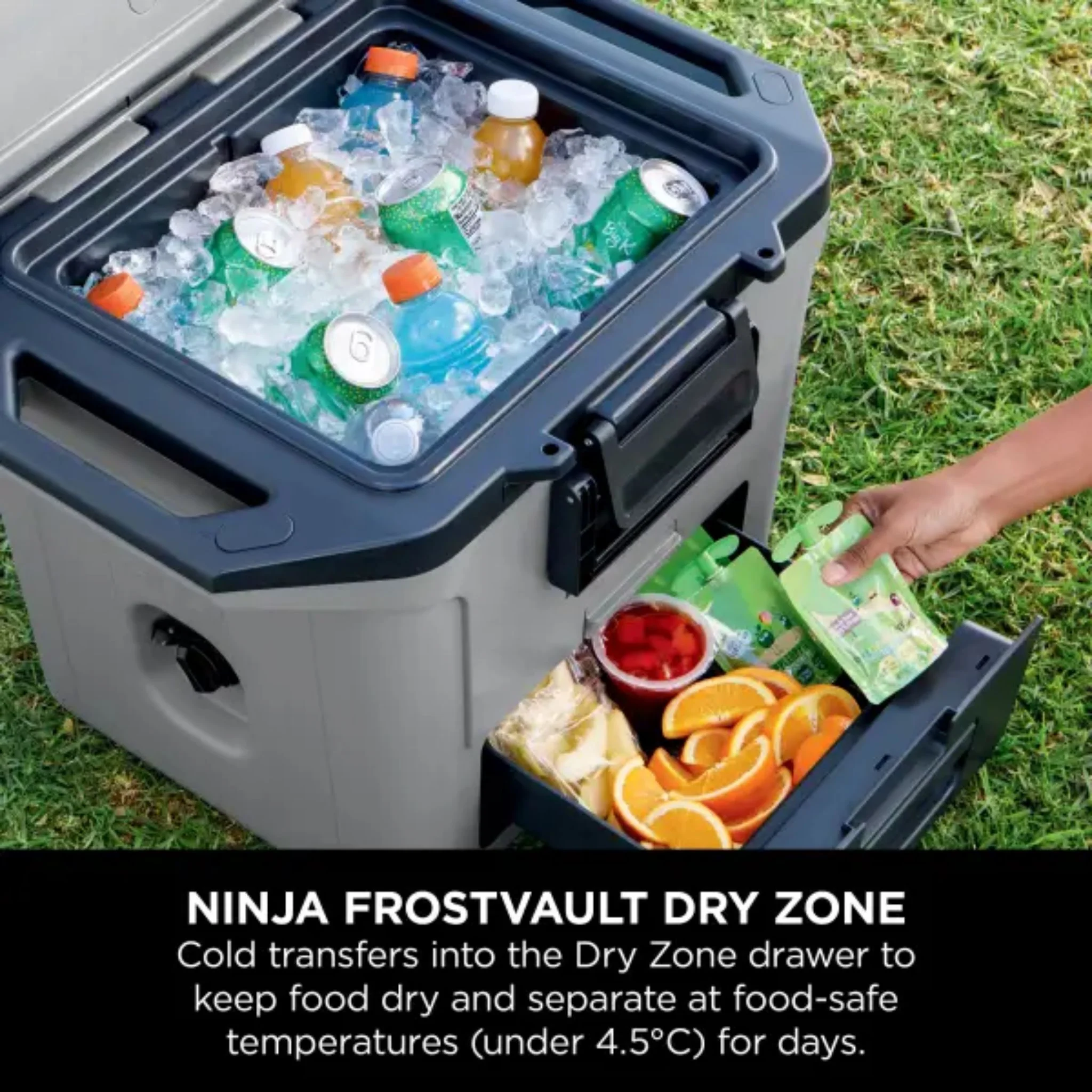 Ninja FrostVault 30QT/28L Hard Cooler - Slate Grey FB131UKGY - Image 10