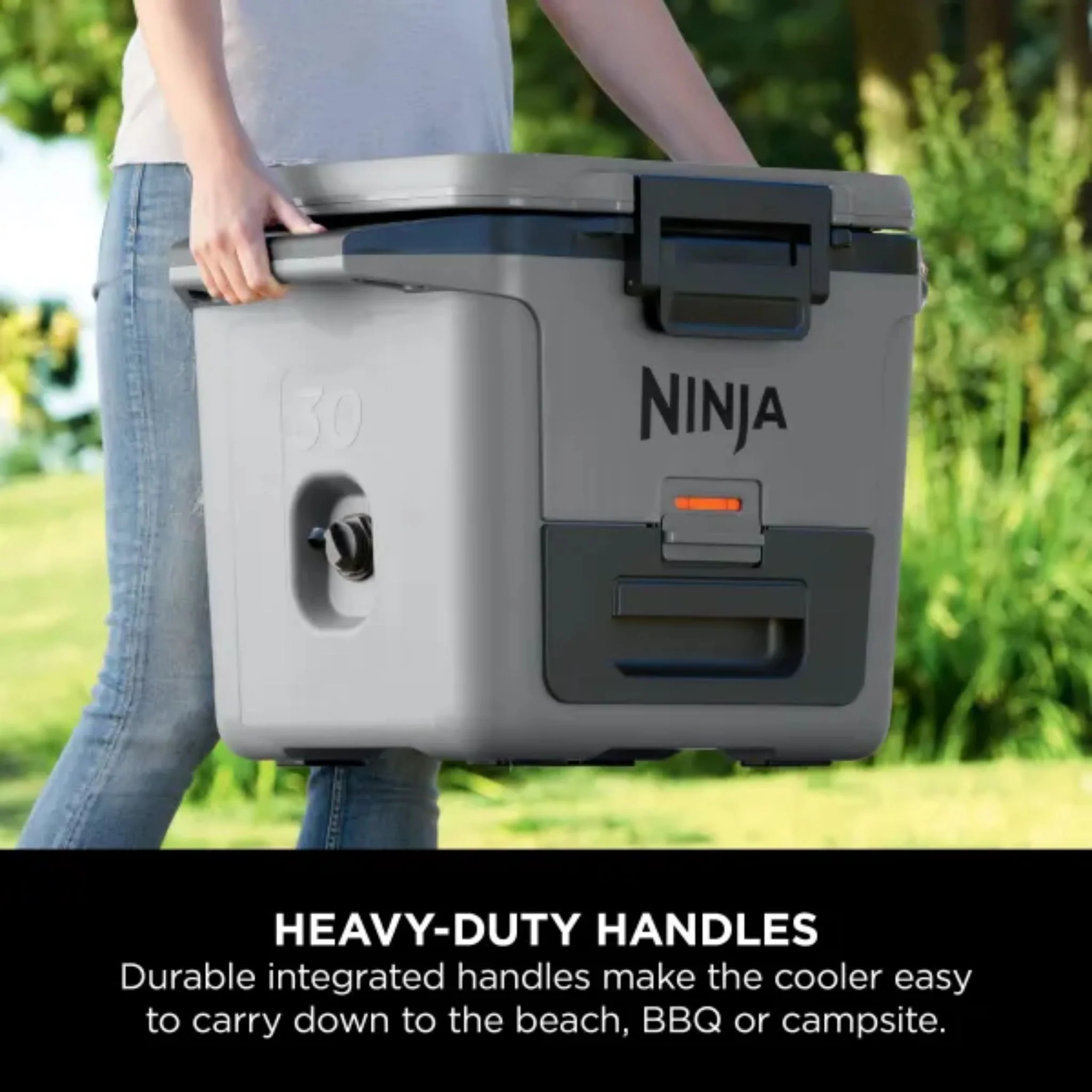 Ninja FrostVault 30QT/28L Hard Cooler - Slate Grey FB131UKGY - Image 12