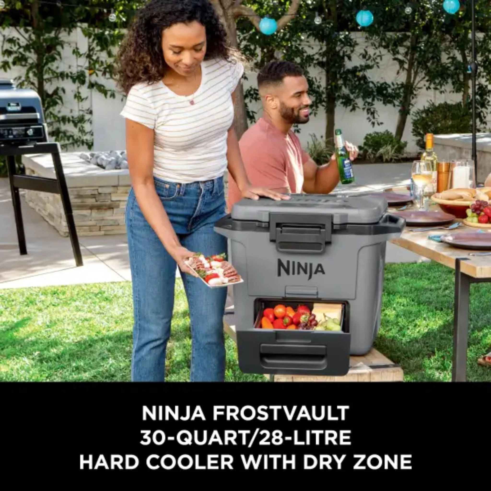 Ninja FrostVault 30QT/28L Hard Cooler - Slate Grey FB131UKGY - Image 9