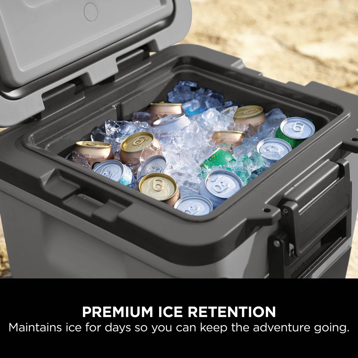 Ninja FrostVault 30QT/28L Wheeled Cooler with Dry Zone, Slate Grey FB230UKGY - Image 2