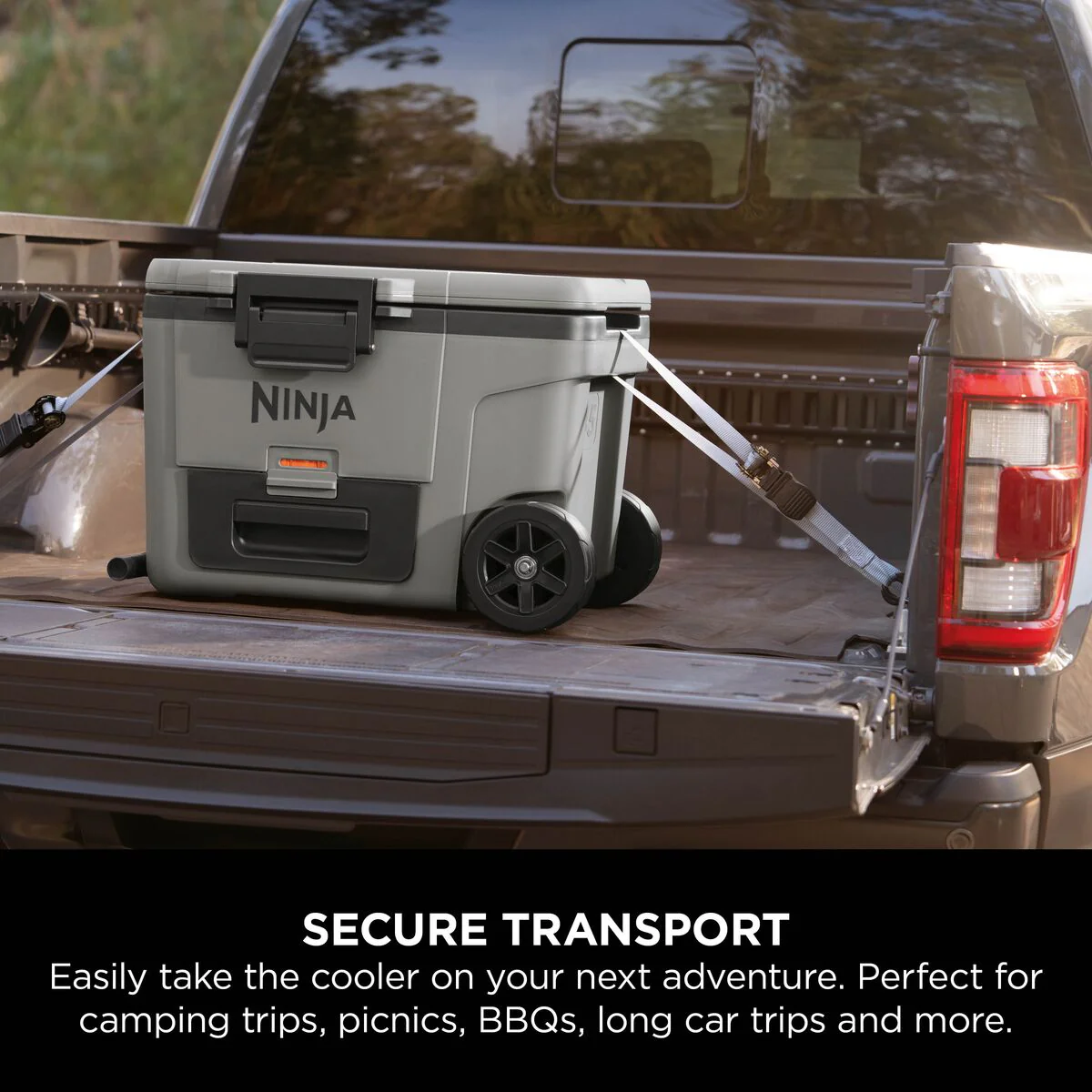 Ninja FrostVault 45QT/42L Wheeled Cooler with Dry Zone, Slate Grey FB245UKGY - Image 6