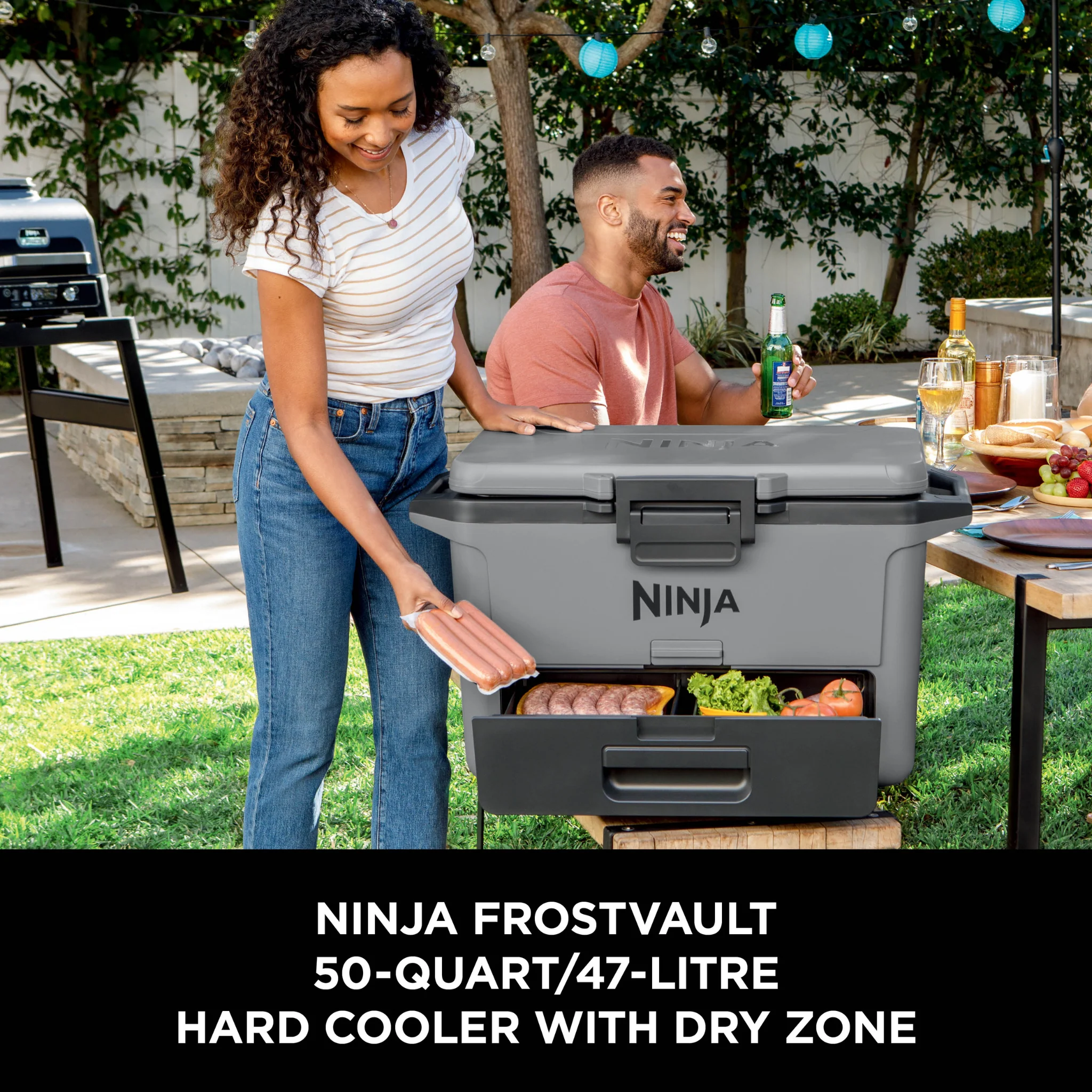 Ninja FrostVault 50QT/47L Hard Cooler - Slate Grey FB151UKGY - Image 8