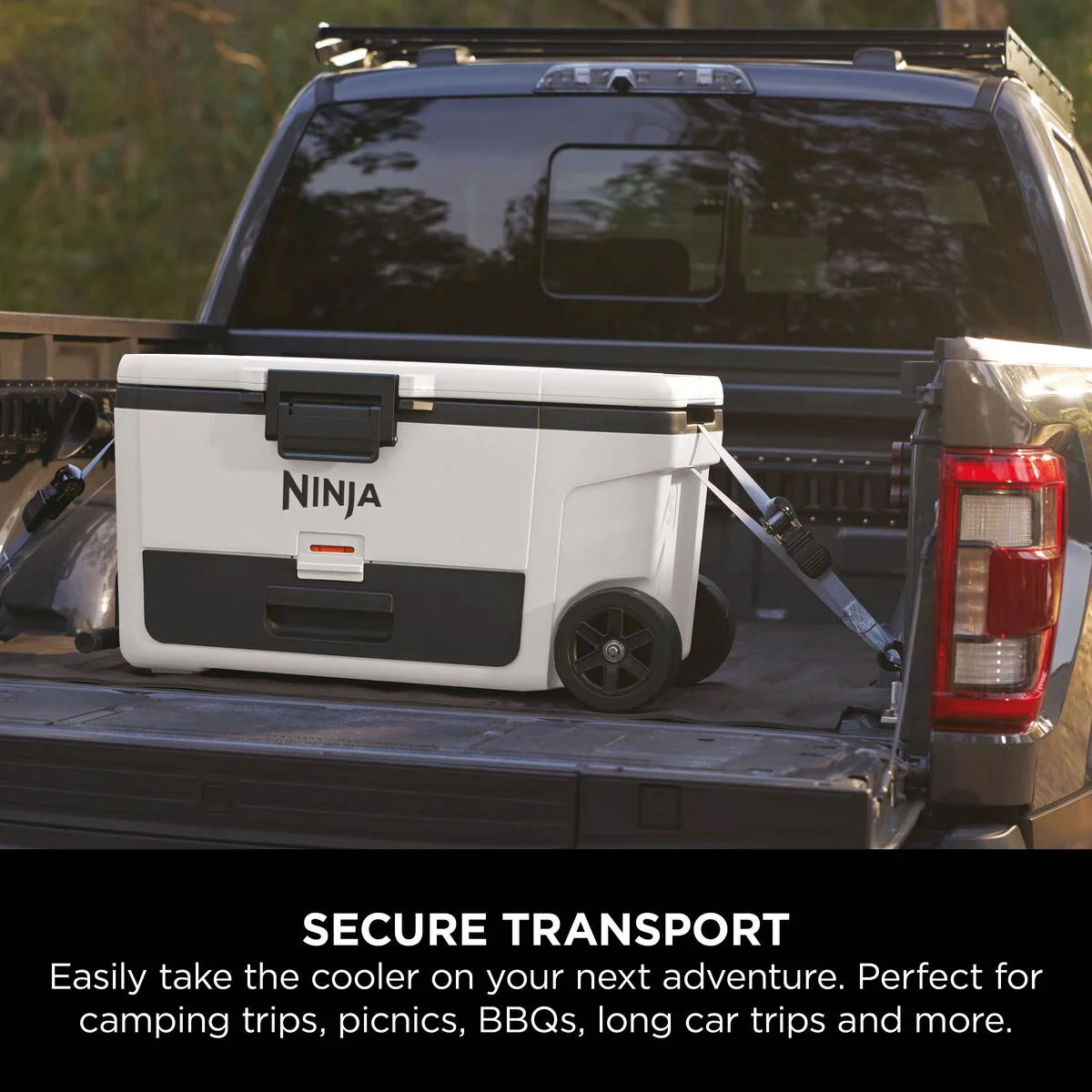 Ninja FrostVault 65QT/61L Wheeled Cooler with Dry Zone, Cloud White FB265EUUKWH - Image 7