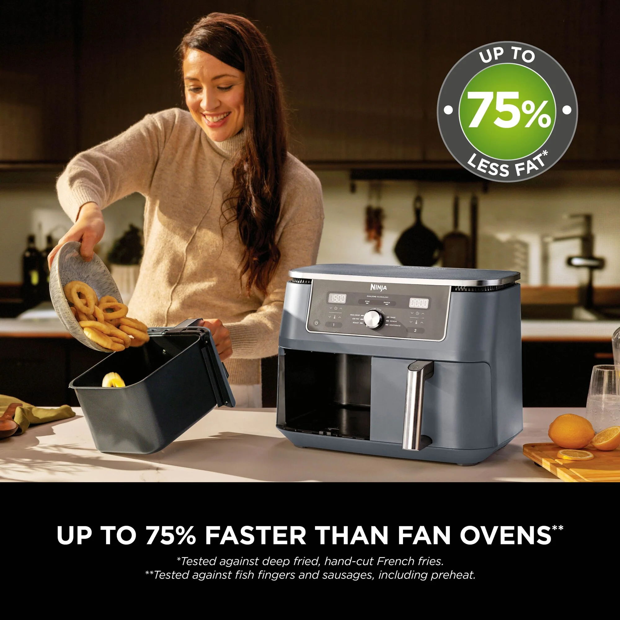 Ninja MAX 6-in-1 Dual Zone Air Fryer 9.5L DZ400UK - Image 8