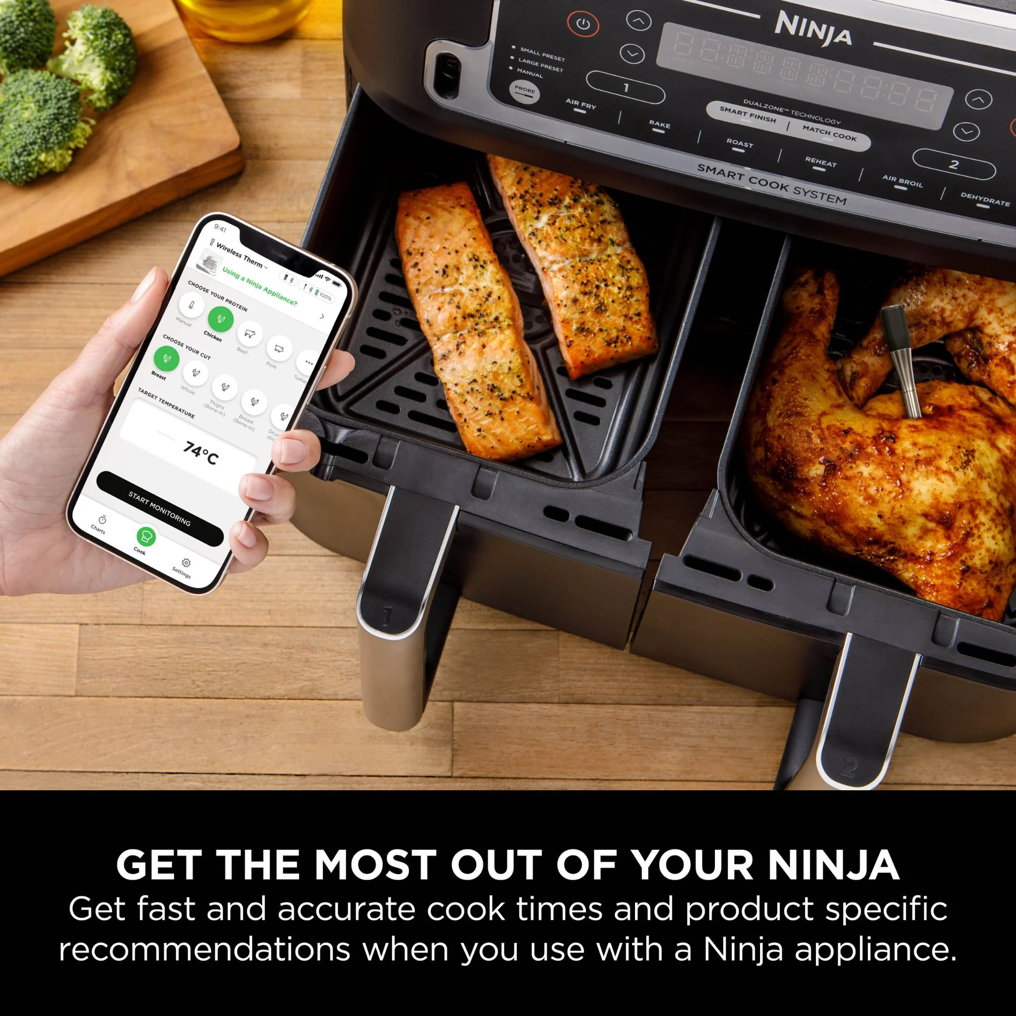 Ninja ProChef Wireless Thermometer WP100EU - Image 3