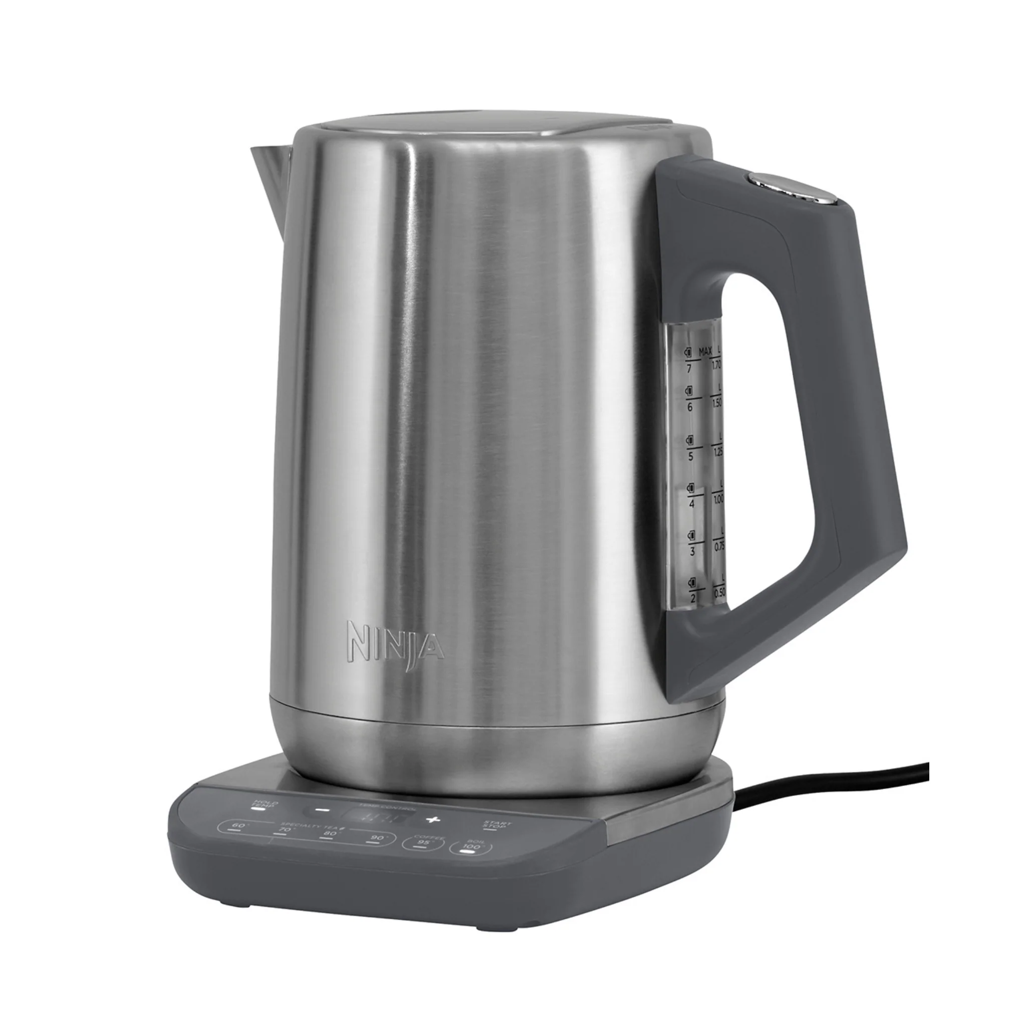 Ninja Stainless Steel Perfect Temperature Kettle, Rapid Boil – KT201UK - Image 2