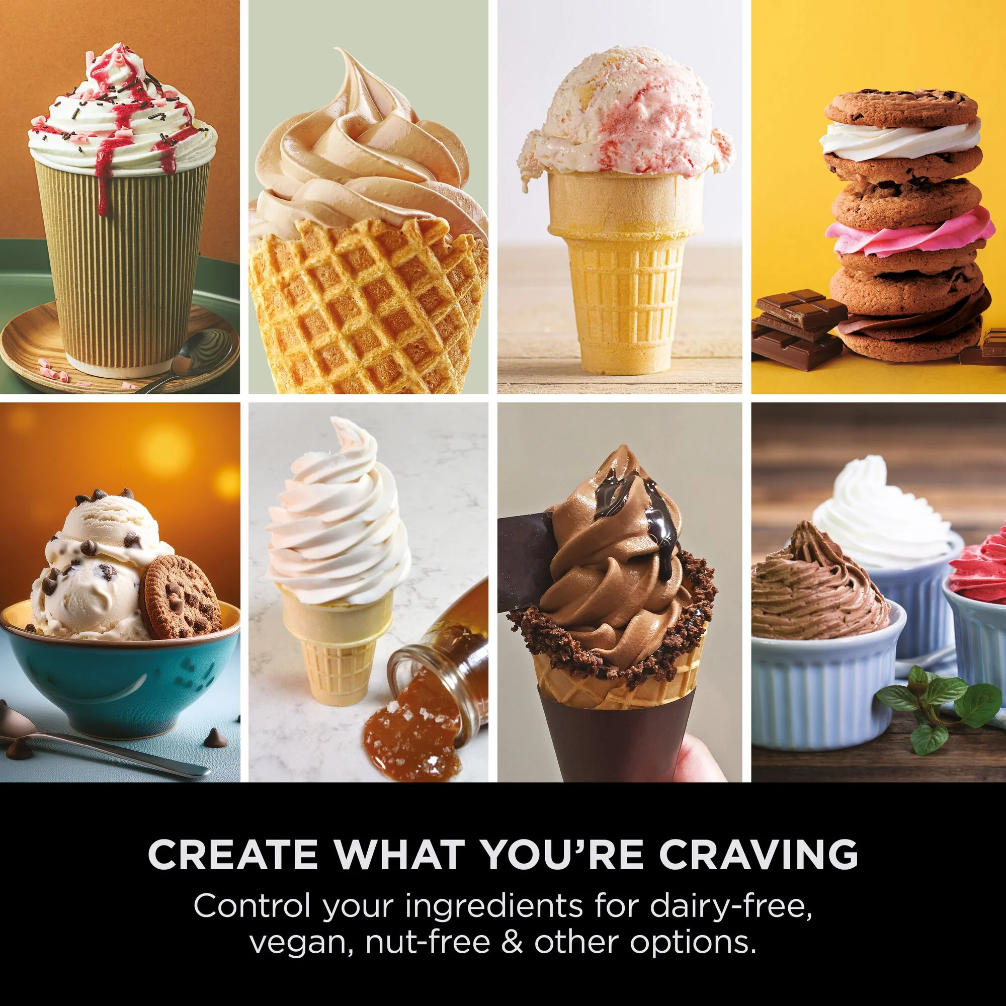 Ninja Swirl by CREAMi 13-in-1 Soft Serve & Ice Cream Maker NC701UK - Image 10