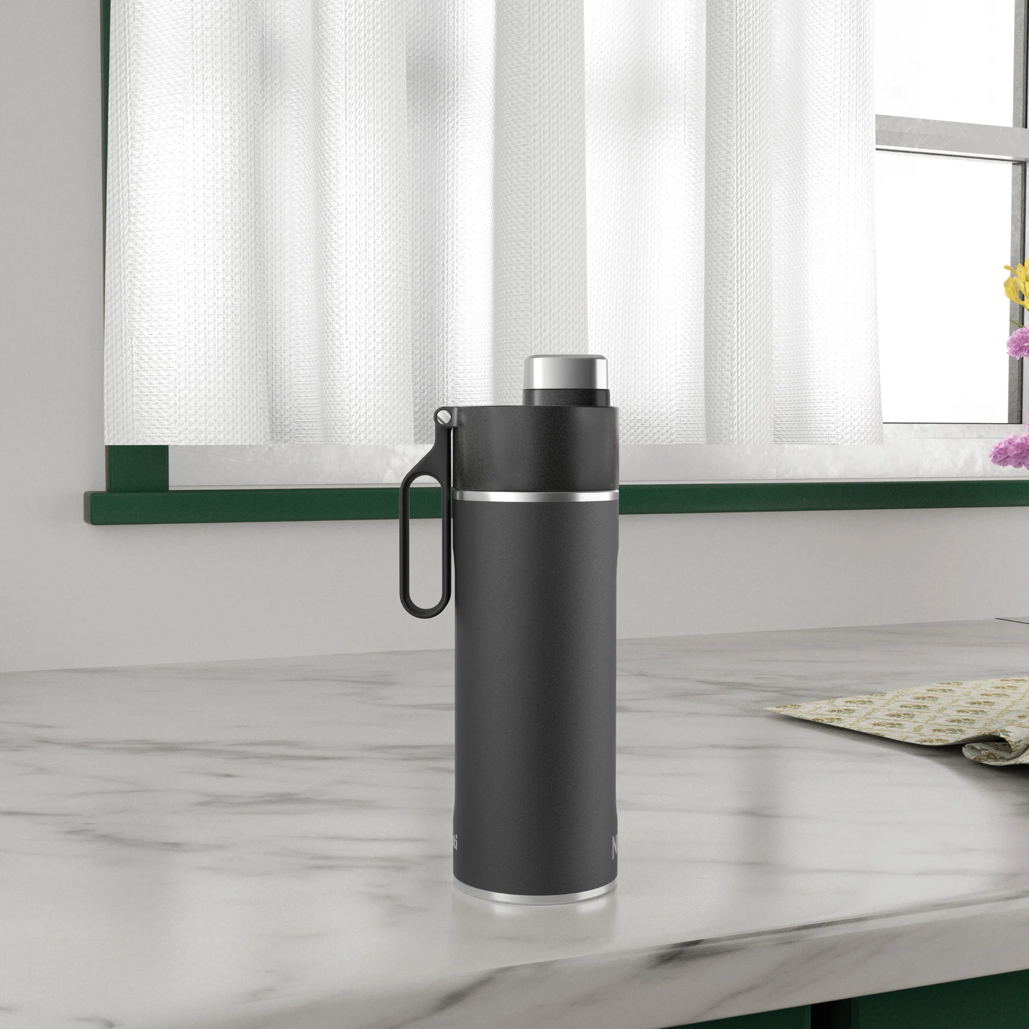 Ninja Thirsti 530 ml Travel Bottle – Black DW1801EUUKBK - Image 4
