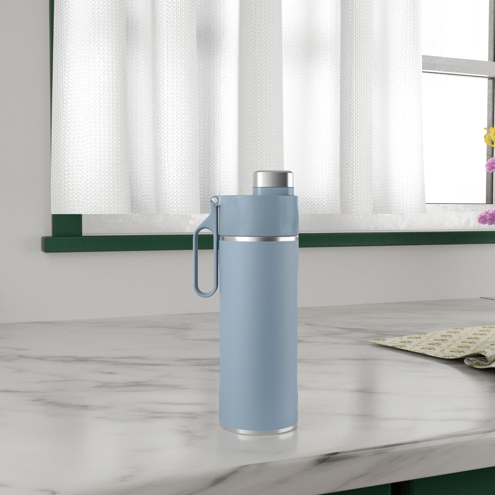 Ninja Thirsti 530 ml Travel Bottle – Blue DW1801EUUKBL - Image 4