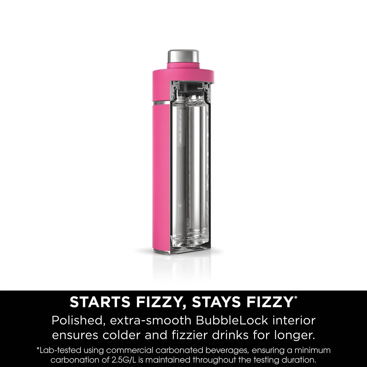 Ninja Thirsti 530 ml Travel Bottle – Hot Pink DW1801EUUKBP - Image 8