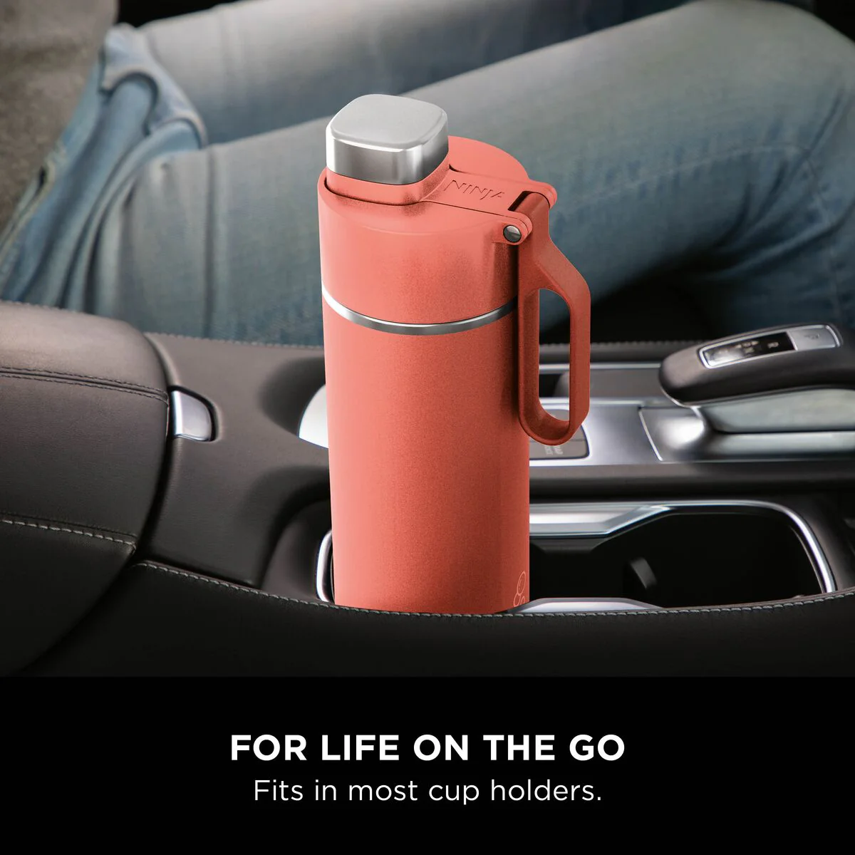 Ninja Thirsti 700 ml Travel Bottle – Coral DW2401EUUKPE - Image 7