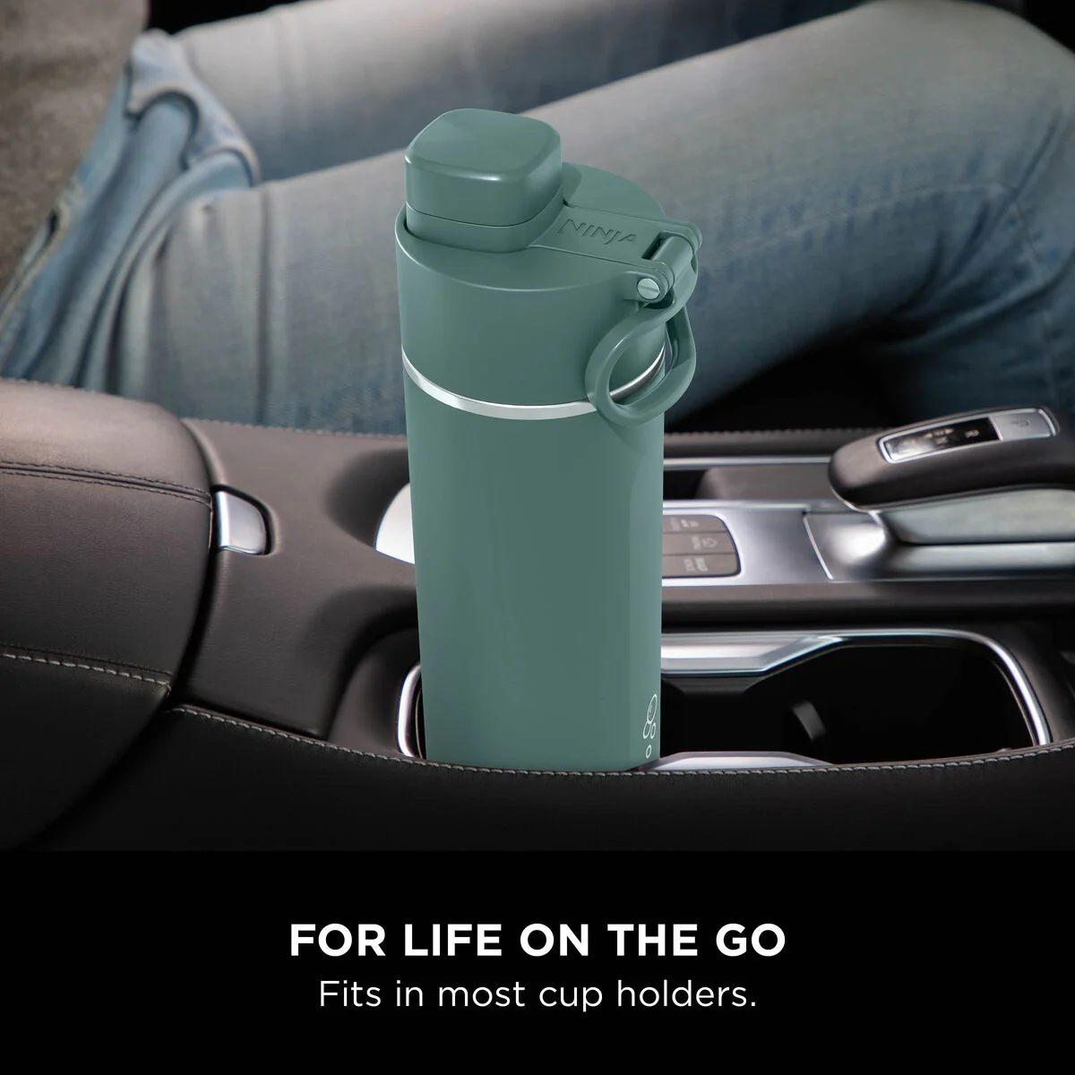 Ninja Thirsti 700 ml Travel Bottle – Evergreen DW2401EUUKEM - Image 7