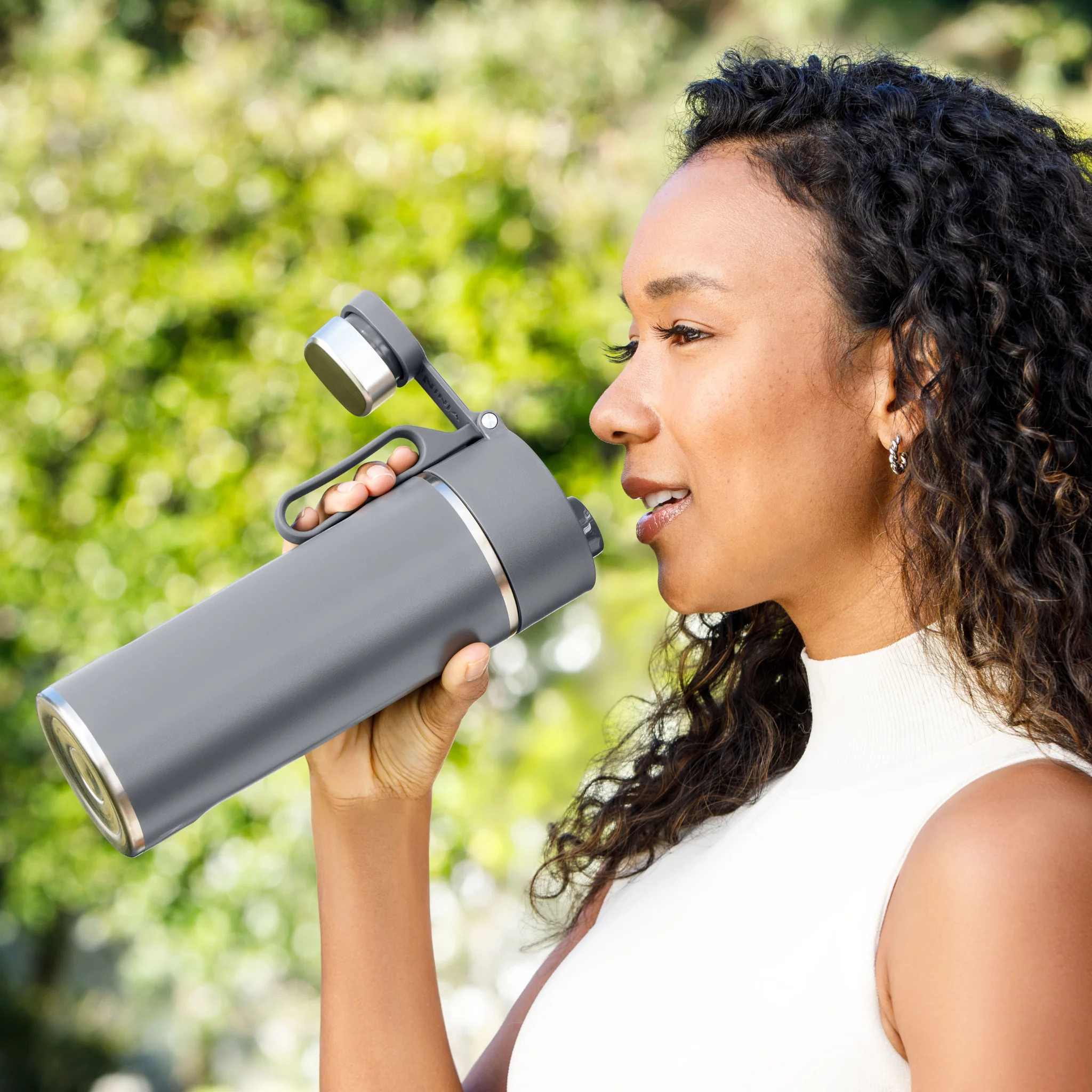 Ninja Thirsti 700 ml Travel Bottle – Grey DW2401EUUKGY - Image 6