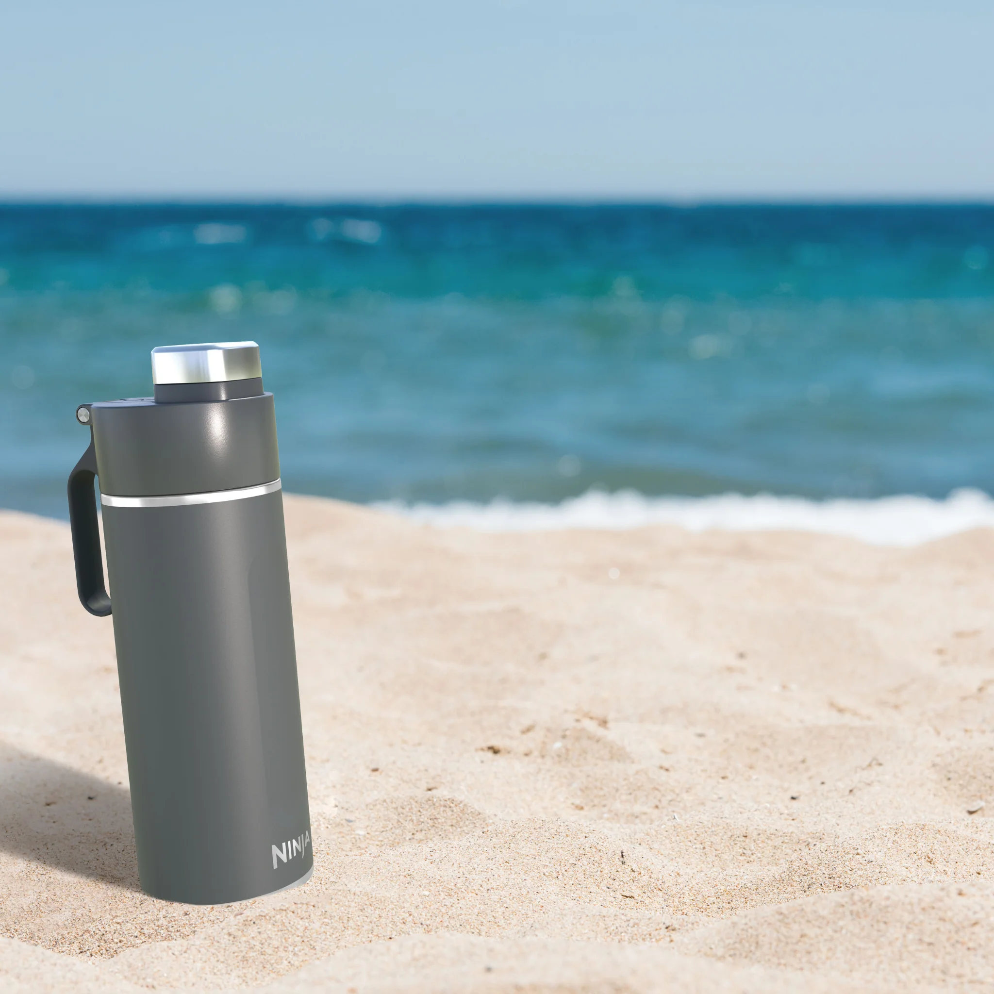 Ninja Thirsti 700 ml Travel Bottle – Grey DW2401EUUKGY - Image 7