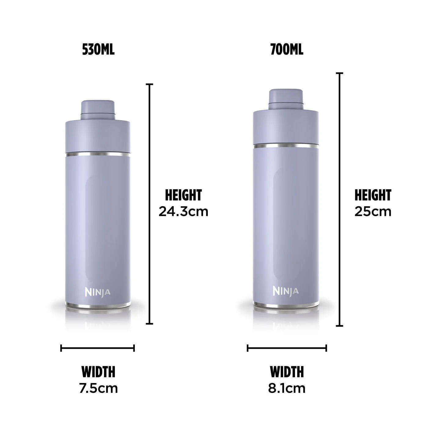 Ninja Thirsti 700 ml Travel Bottle – Lavender DW2401EUUKLV - Image 5