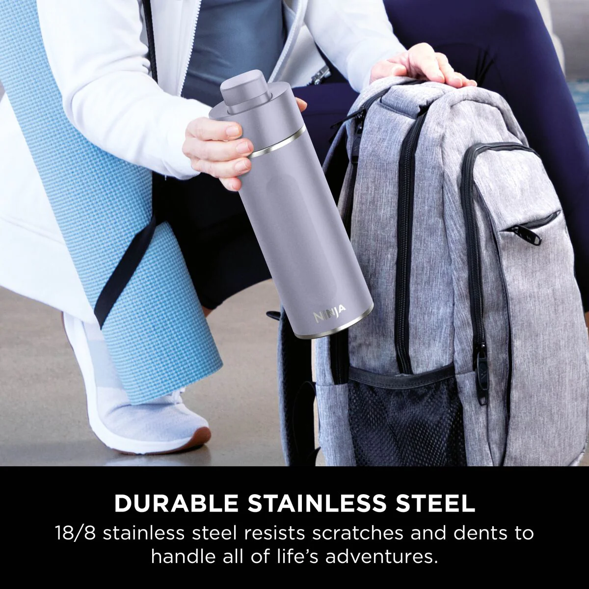 Ninja Thirsti 700 ml Travel Bottle – Lavender DW2401EUUKLV - Image 9