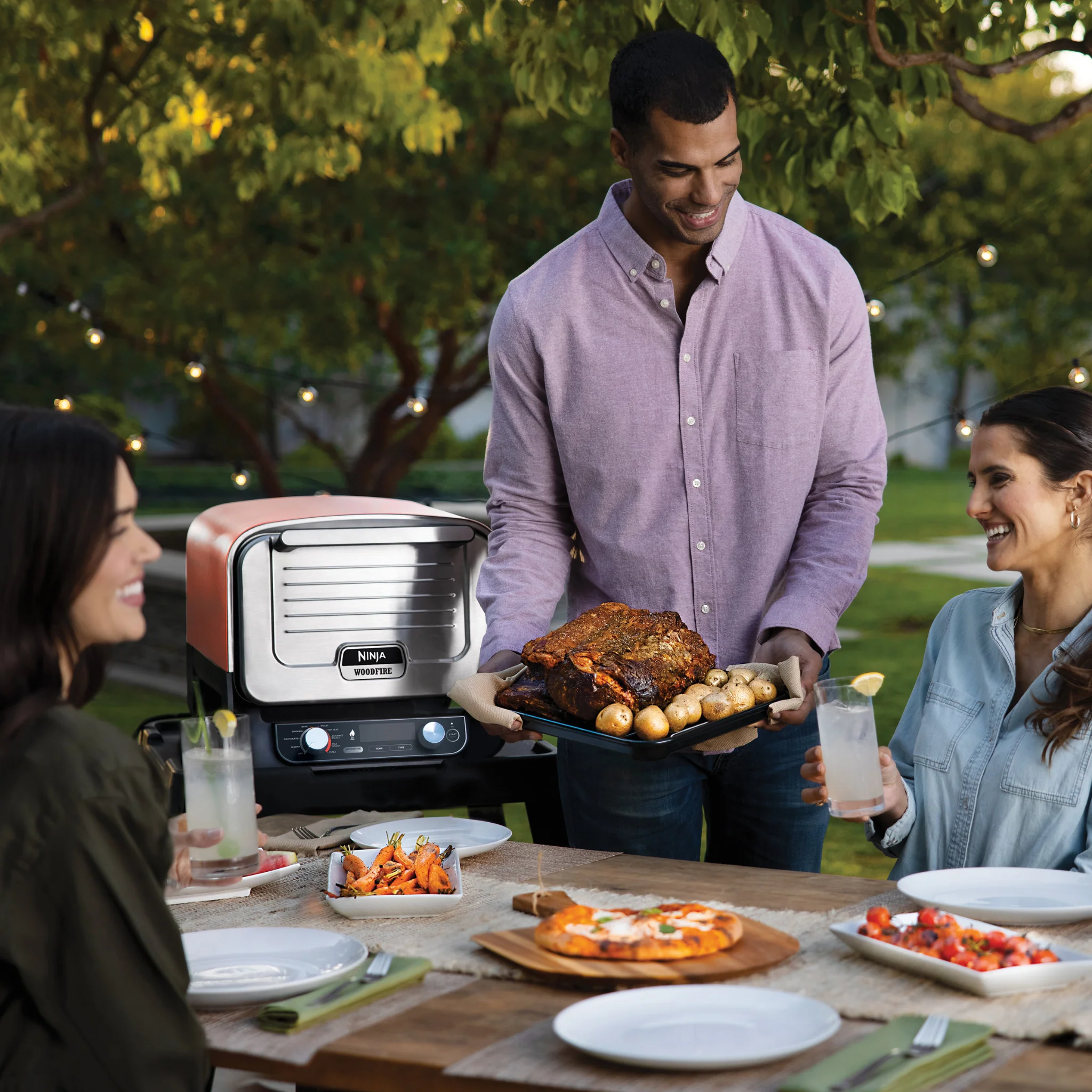 Ninja Woodfire Electric Outdoor Oven, Artisan Pizza Maker and BBQ Smoker OO101UK – FREE Pizza Peel & Outdoor Cover - Image 9