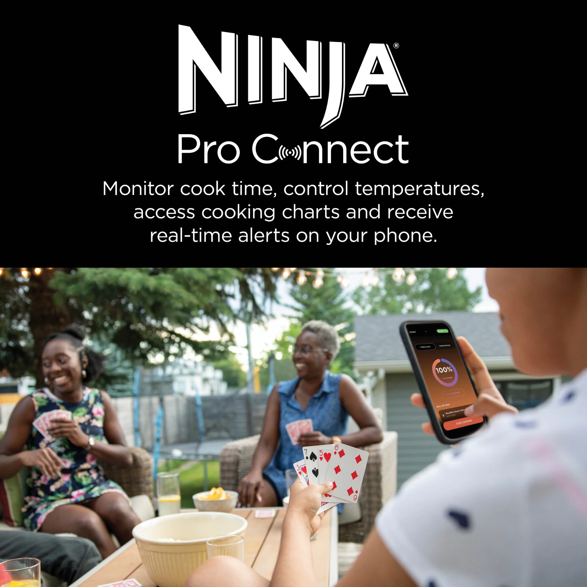 Ninja Woodfire Pro Connect XL Electric BBQ Grill & Smoker OG901UK – Free BBQ Cover - Image 15
