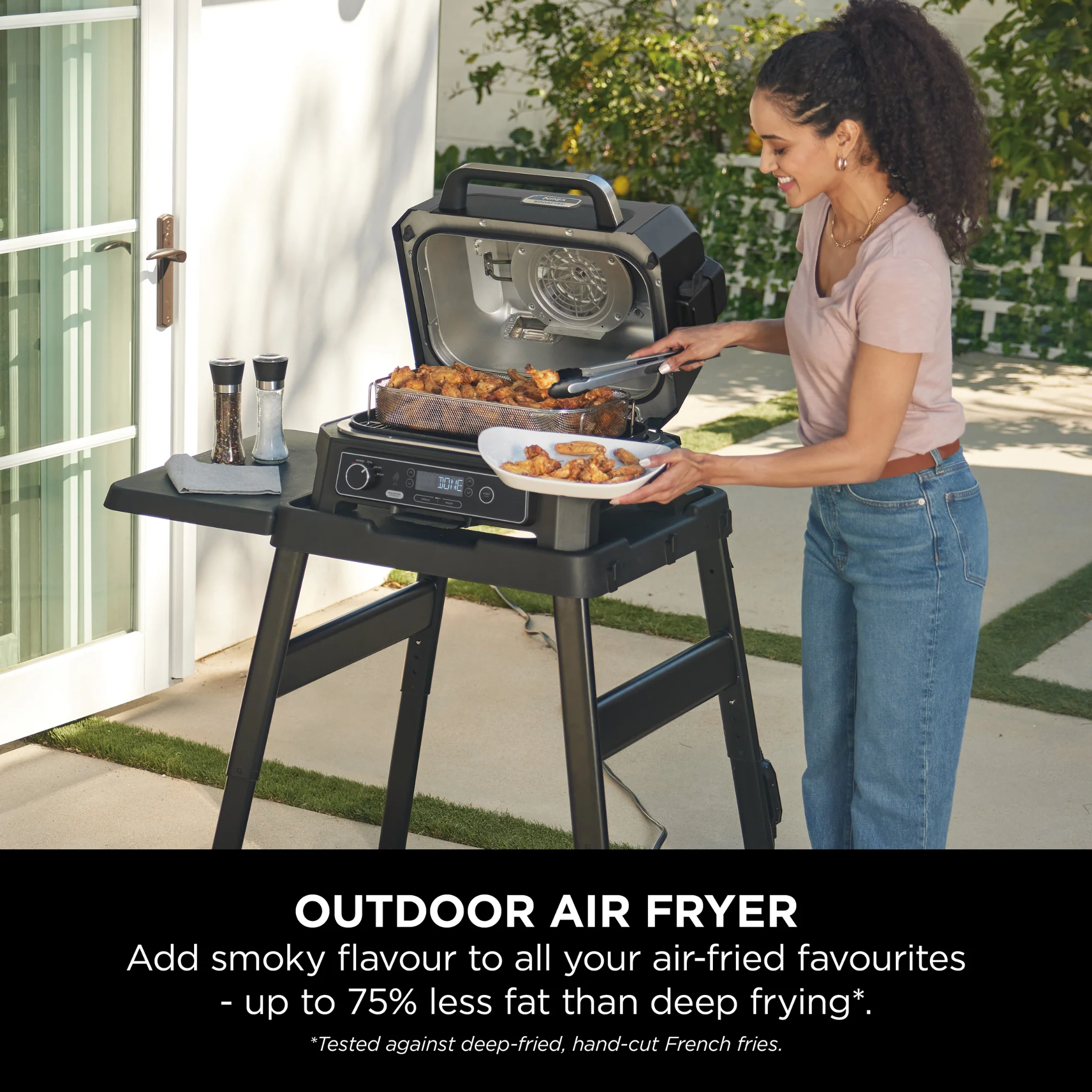 Ninja Woodfire Pro XL Electric BBQ Grill & Smoker OG850UK – Free BBQ Cover - Image 7